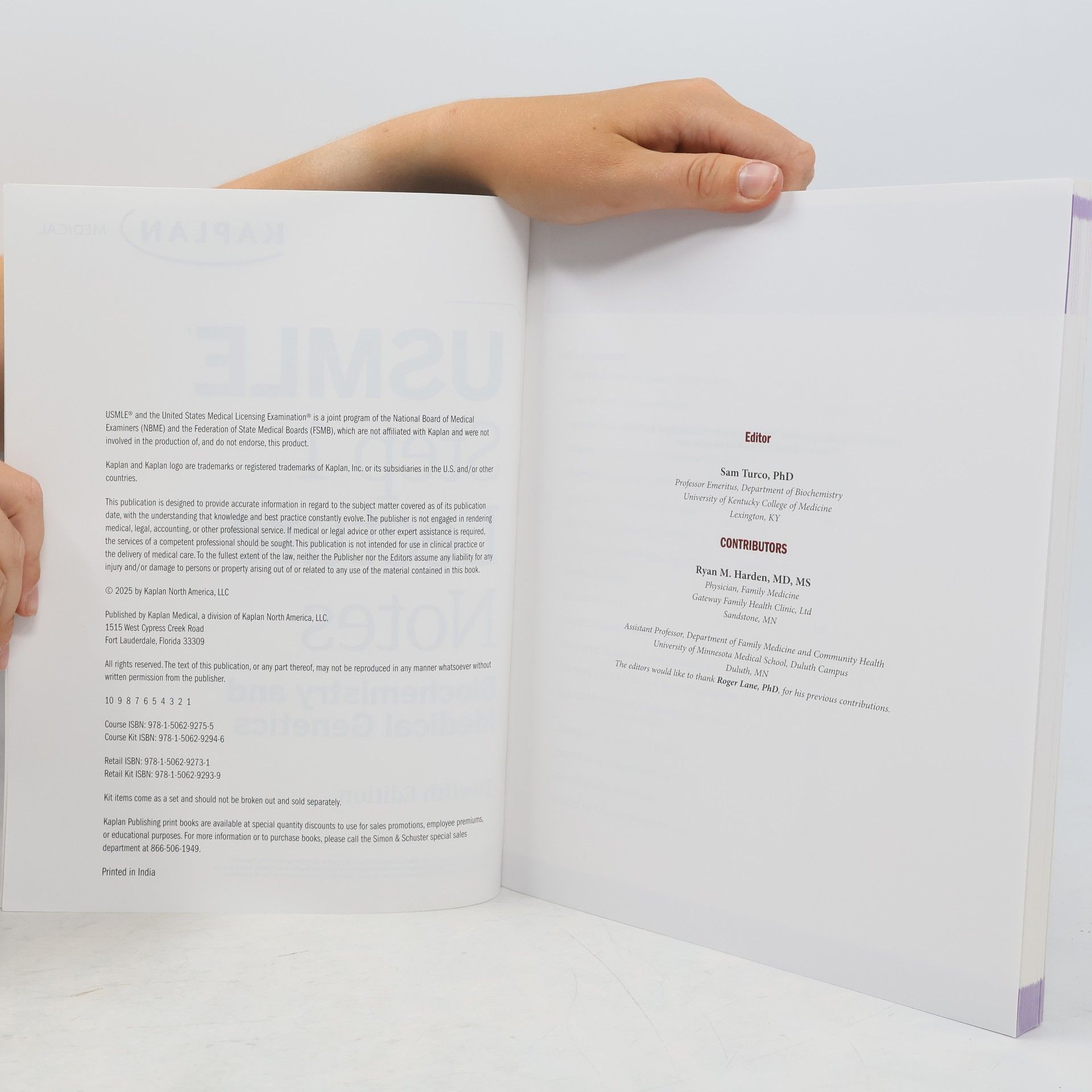 Sam Turco USMLE Step 1 Lecture Notes