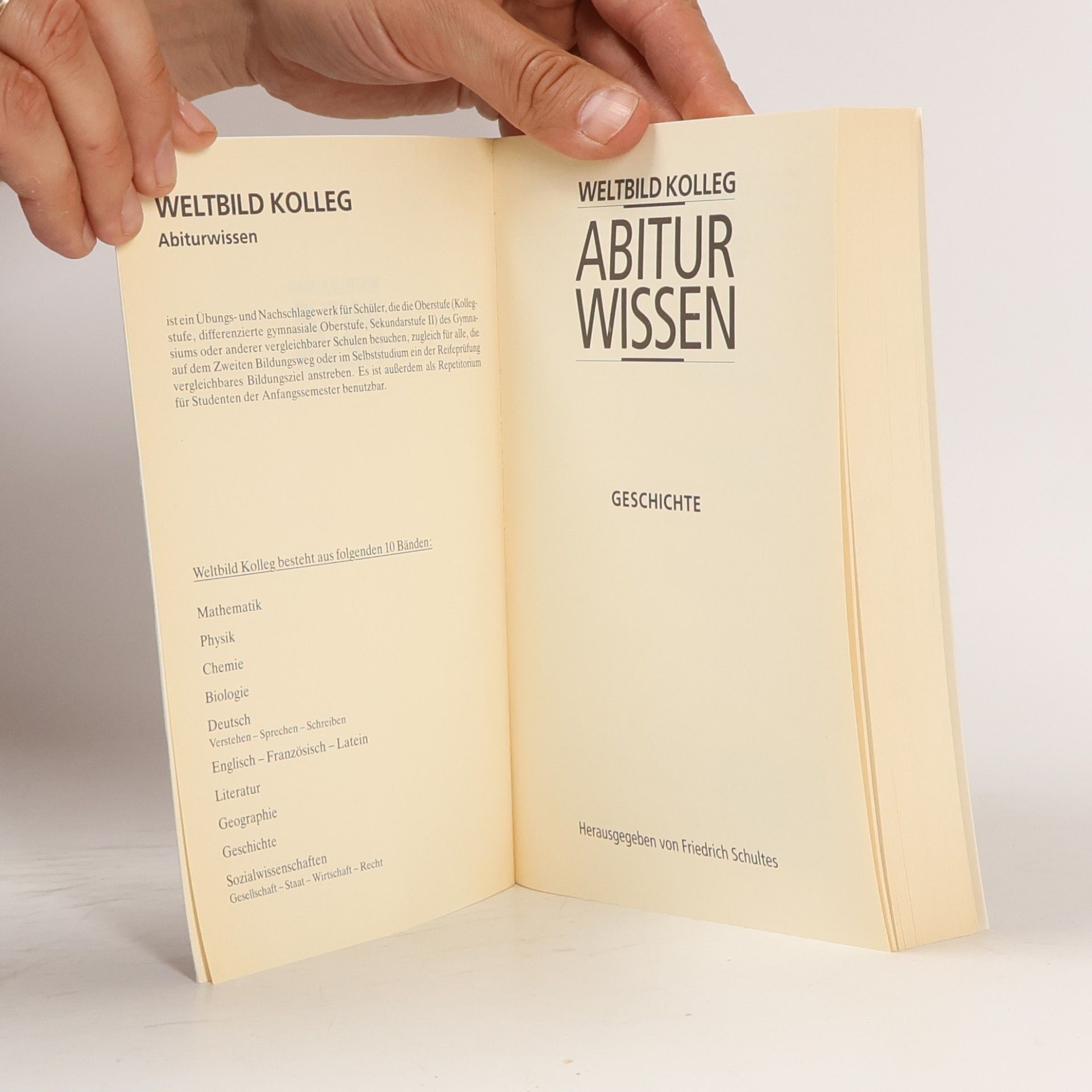 Collectif d'auteurs Weltbild-Kolleg Abitur-Wissen