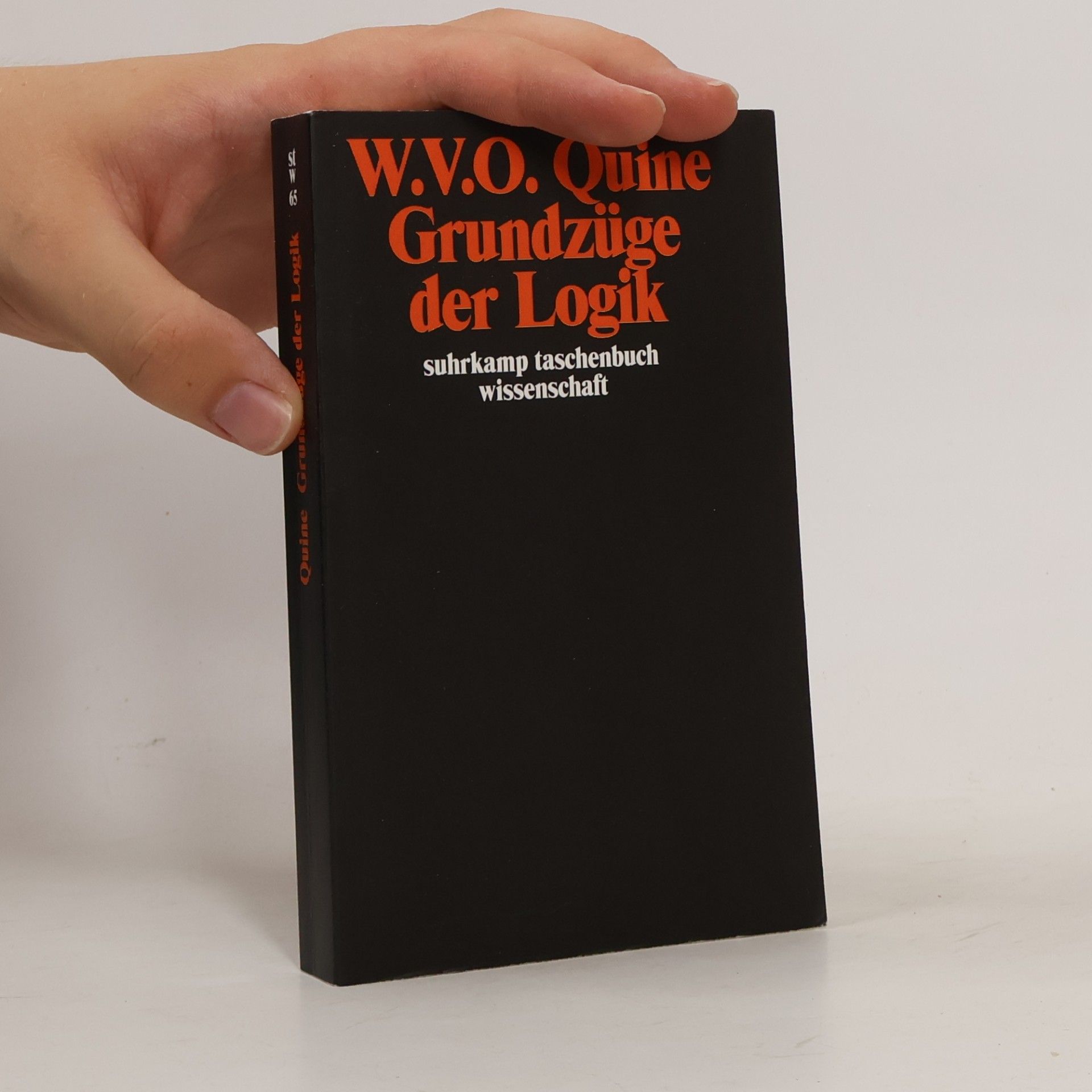 Willard Van Orman Quine Grundzüge der Logik