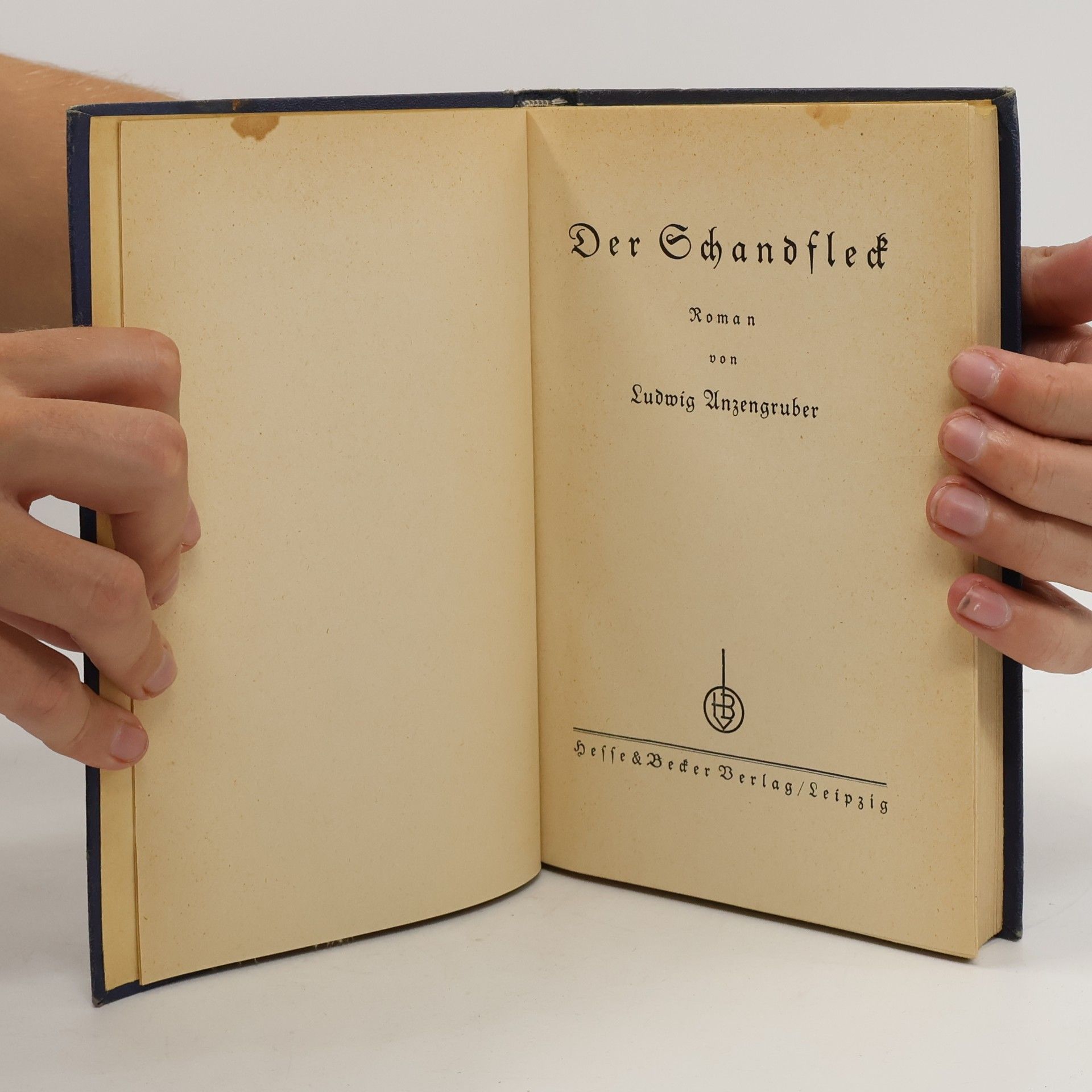 Ludwig Anzengruber Der Schandfleck