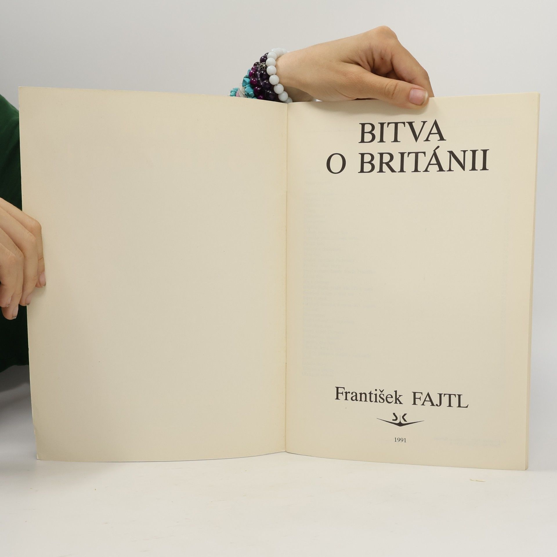 František Fajtl Bitva o Británii