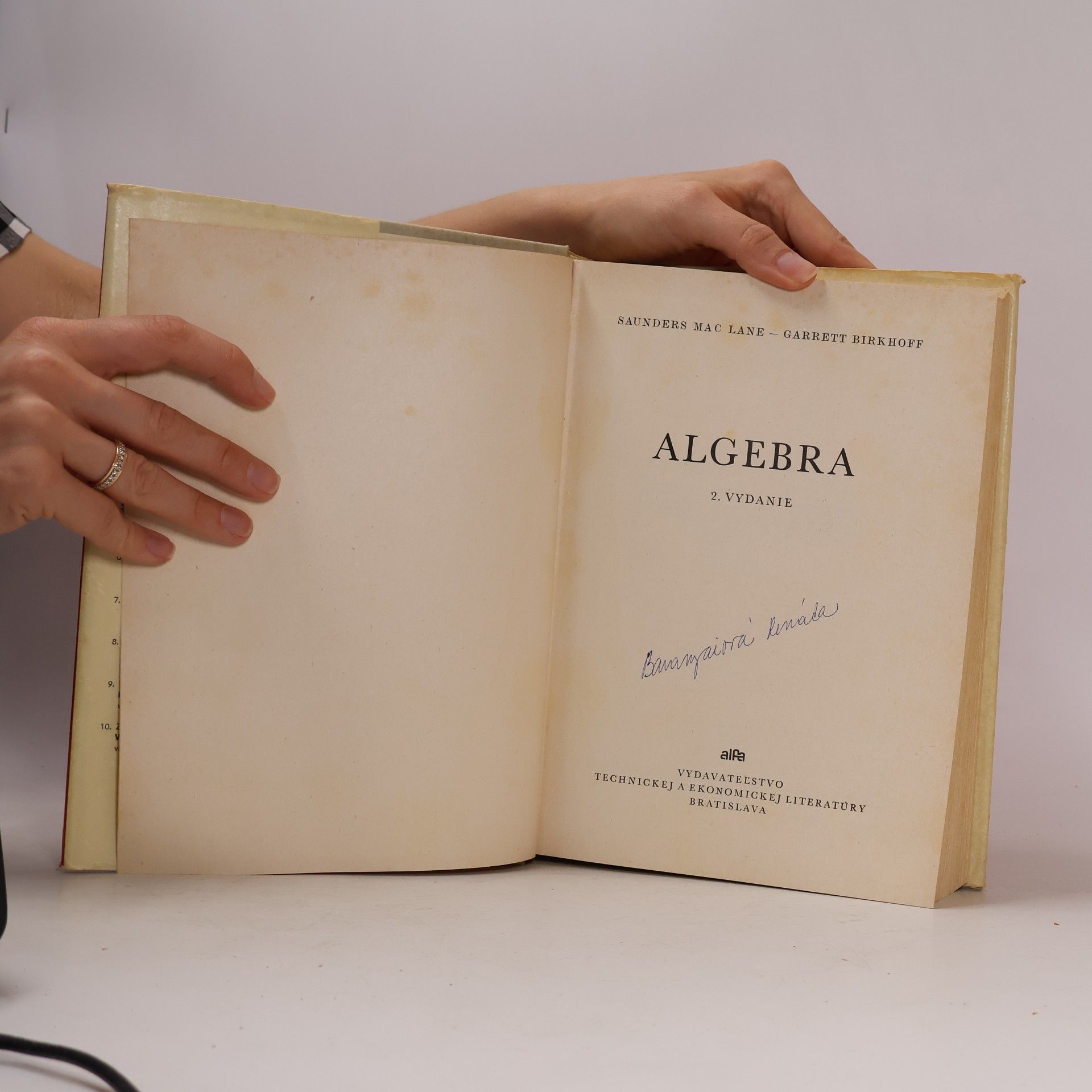 S. Mac Lane Algebra