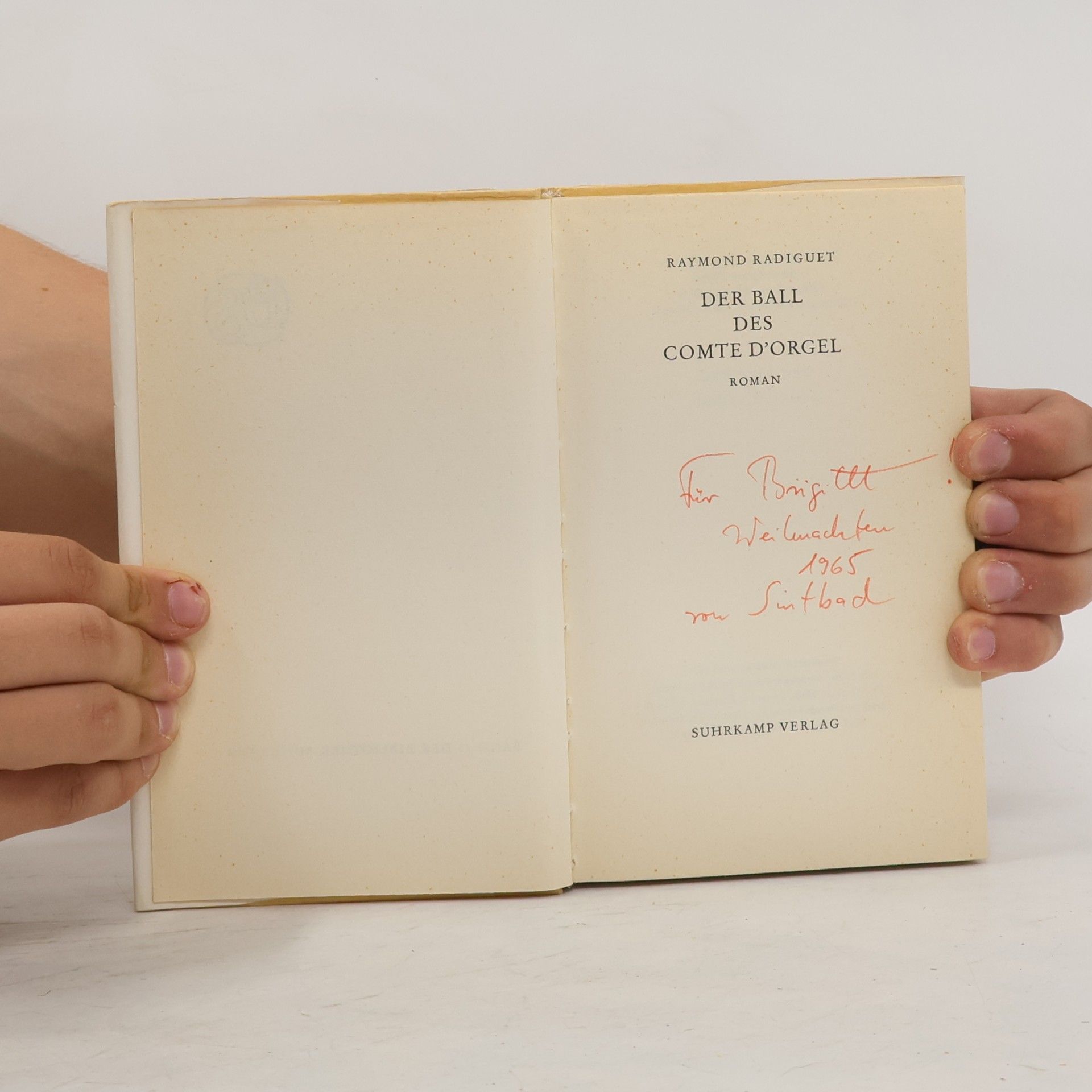 Raymond Radiguet Der Ball des Comte d'Orgel