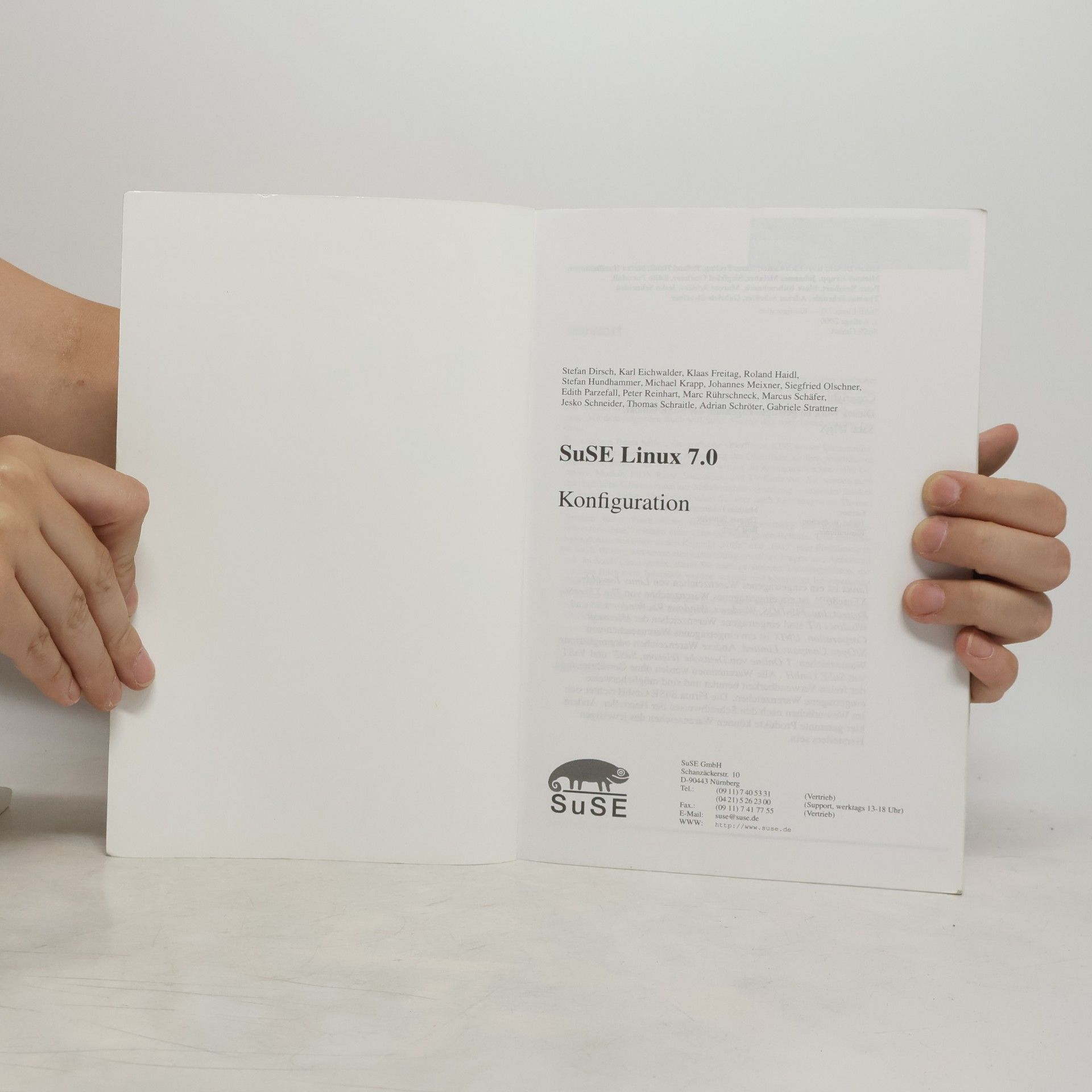 Linux - SuSE 7.0 Professional inkl. KDE 2.0