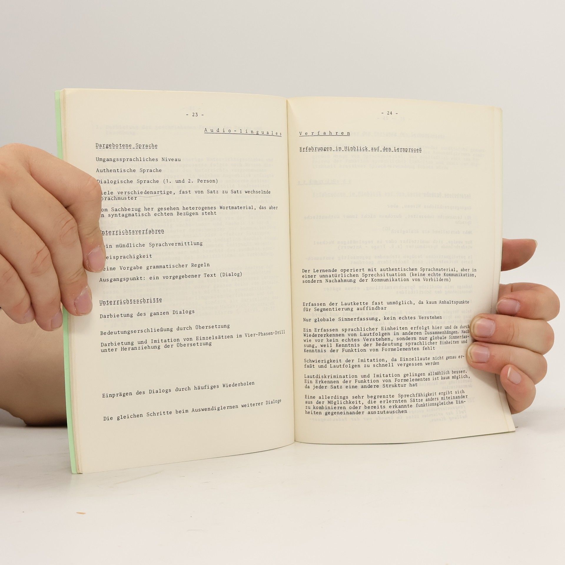 Dorothea Möhle Einführung in die Probleme des Lernens und Lehrens von Sprache
