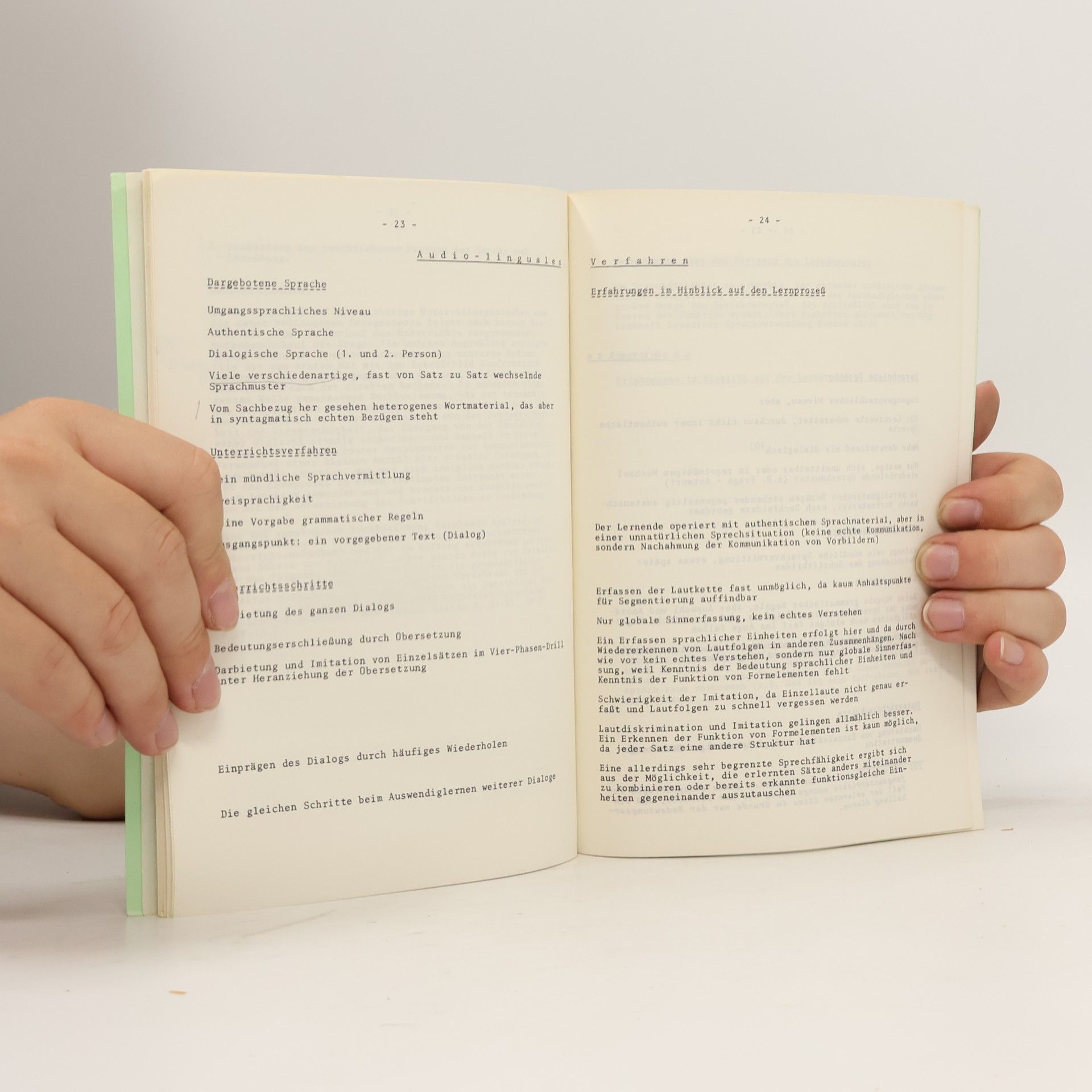 Dorothea Möhle Einführung in die Probleme des Lernens und Lehrens von Sprache