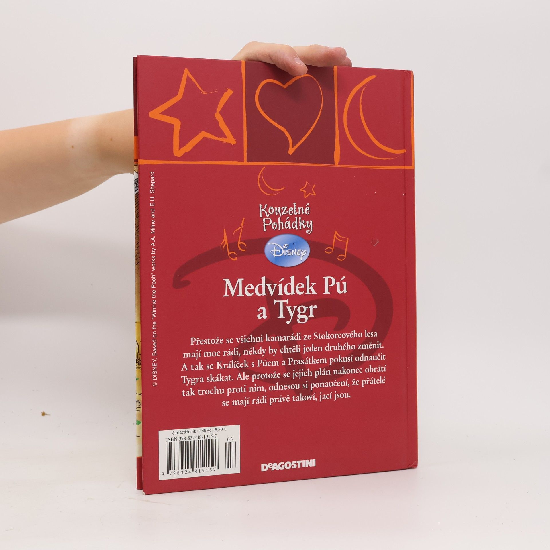 Various authors Kouzelné pohádky. Medvídek Pú a Tygr