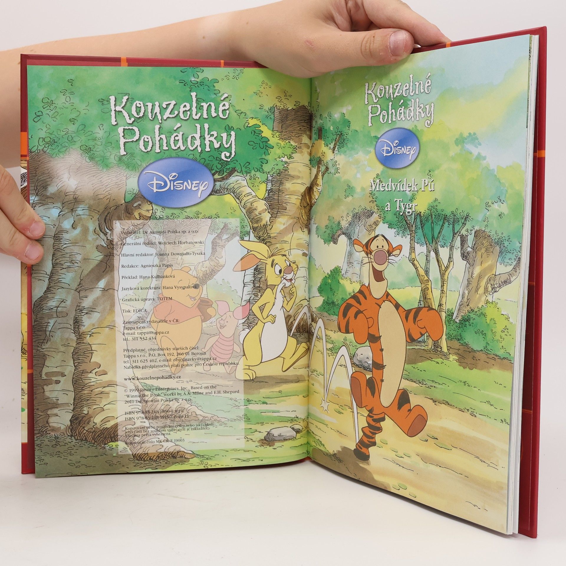 Various authors Kouzelné pohádky. Medvídek Pú a Tygr