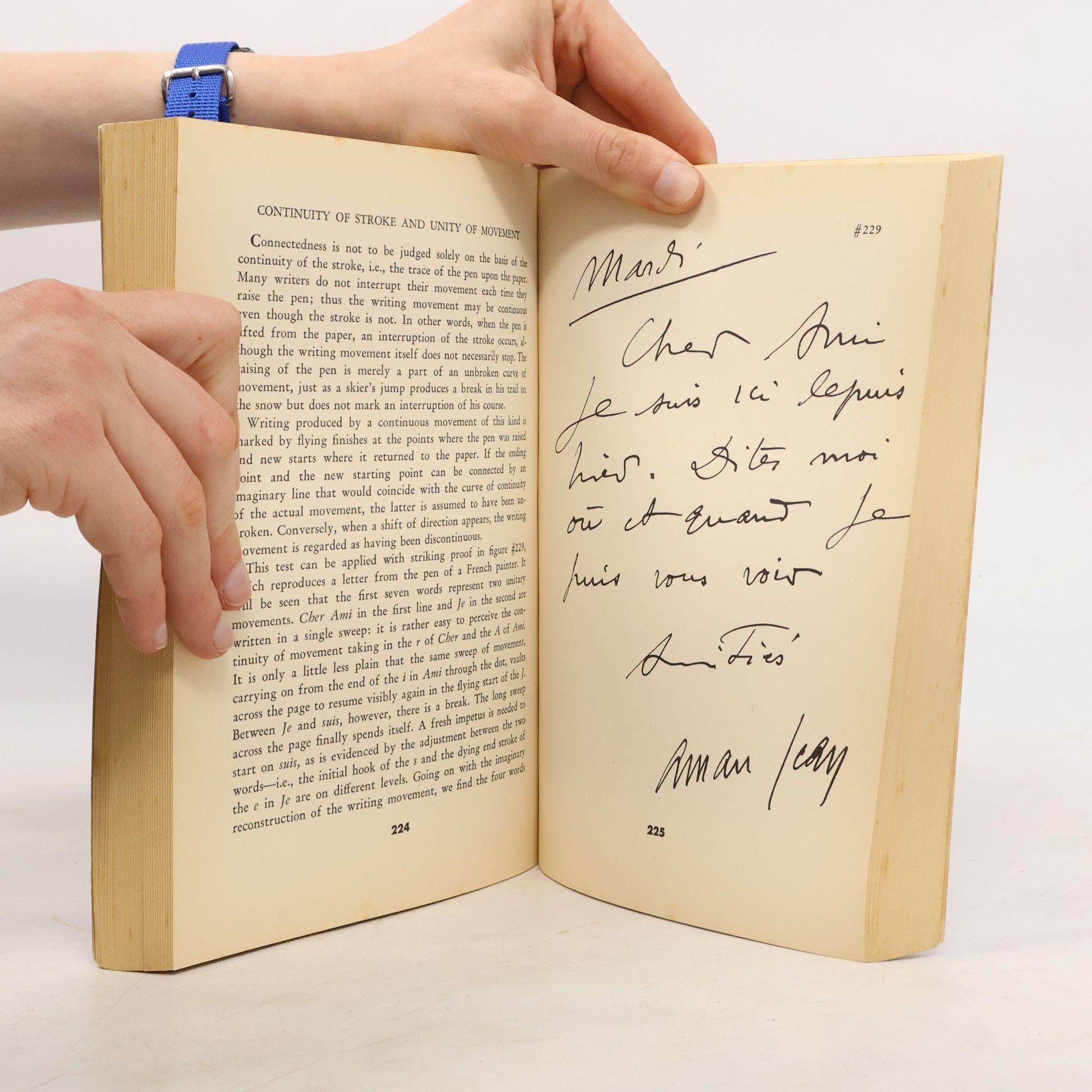 Klára Románné Goldzieher Handwriting