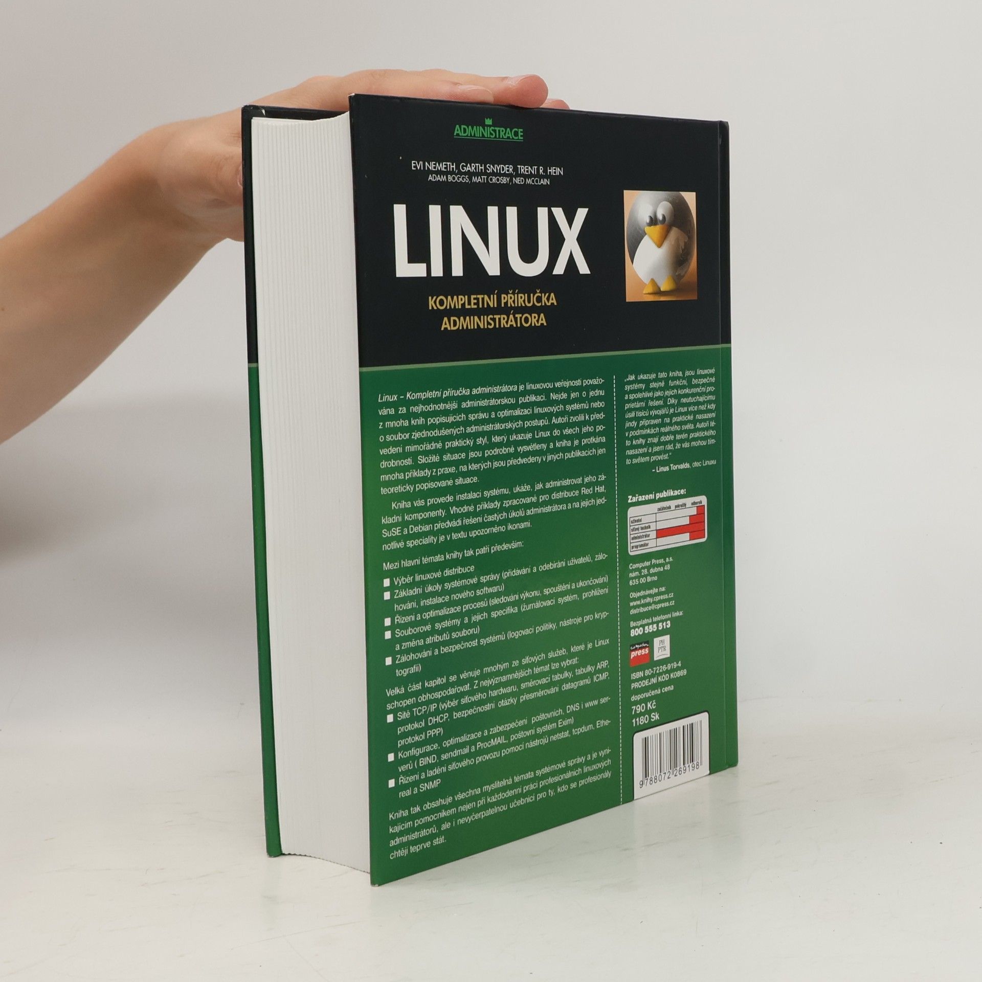 Garth Snyder Linux - Kompletní příručka administrátora
