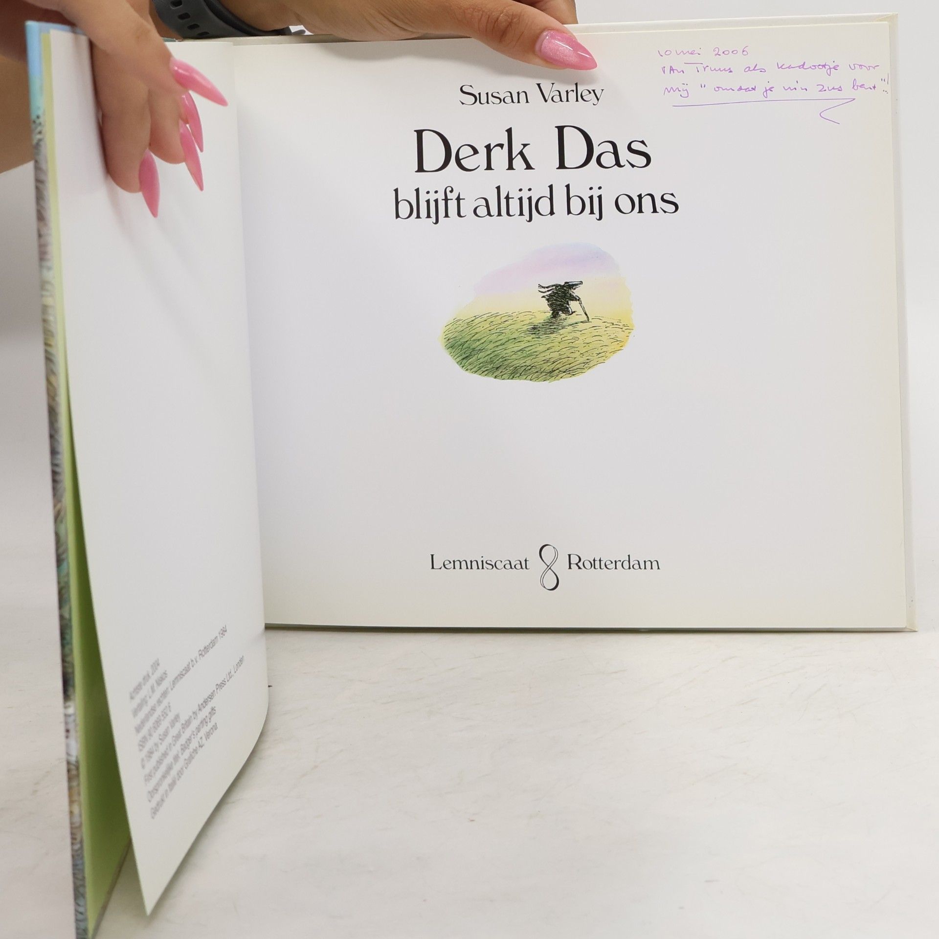 Susan Varley Derk Das blijft altijd bij ons