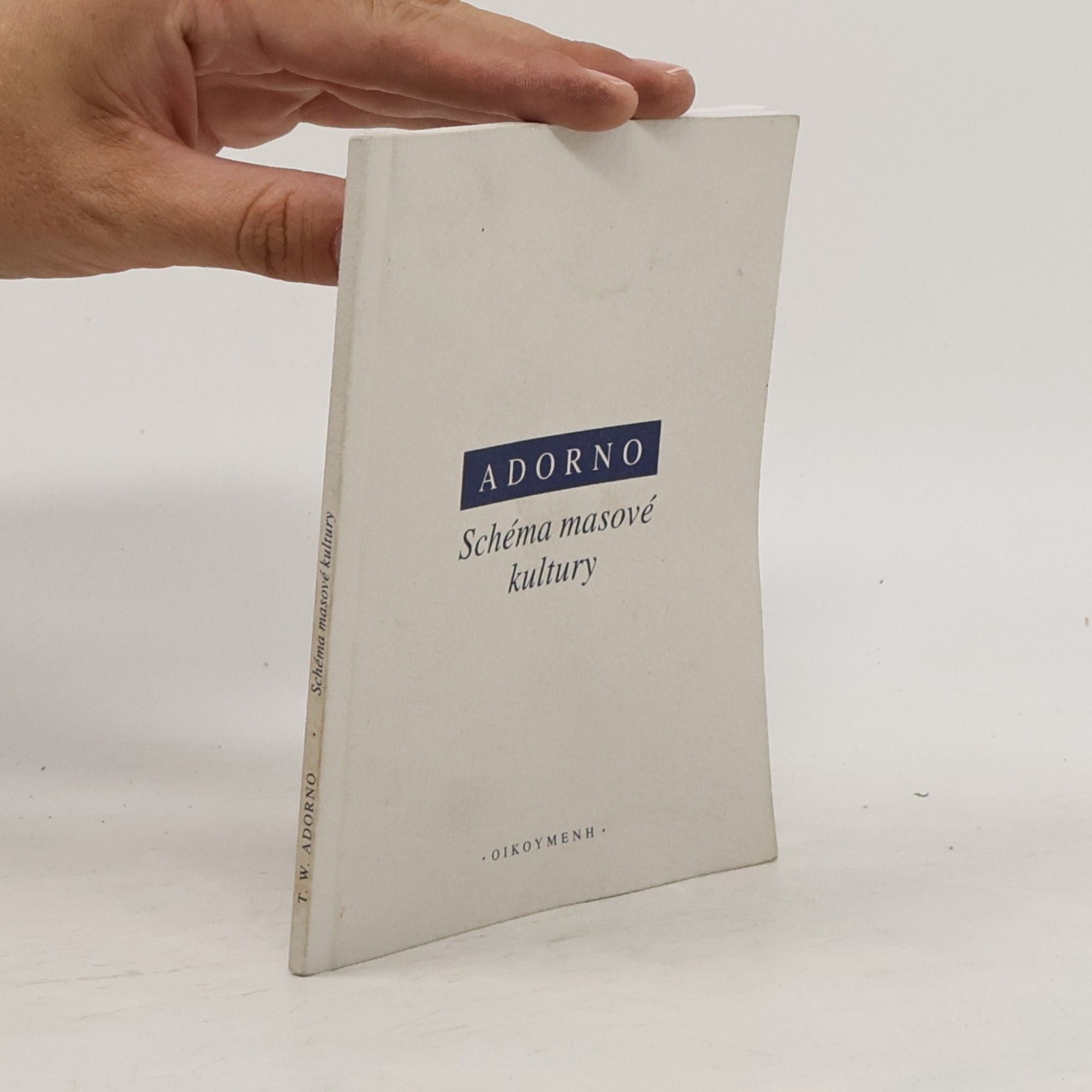 Theodor W. Adorno Schéma masové kultury