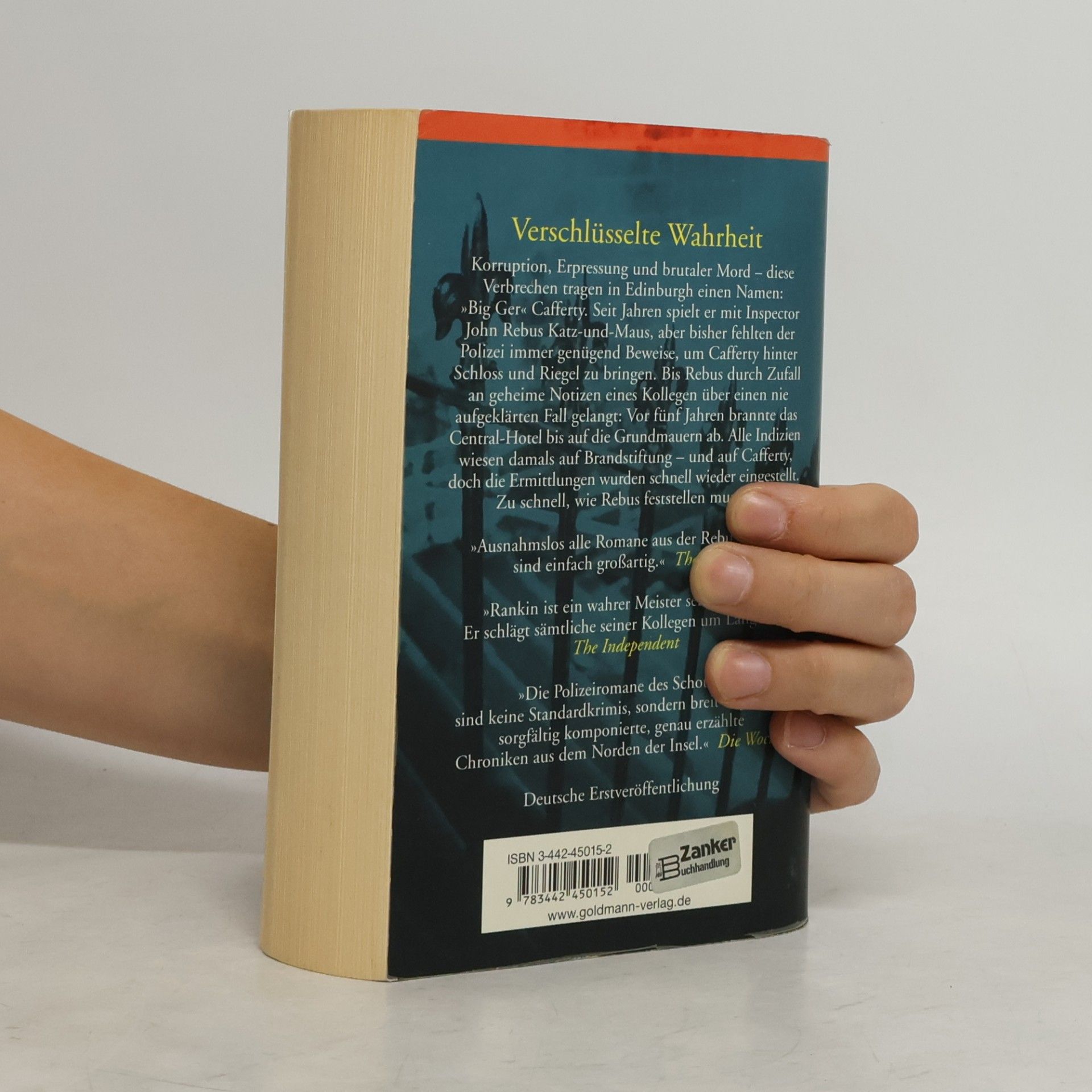 Ian Rankin Verschlüsselte Wahrheit