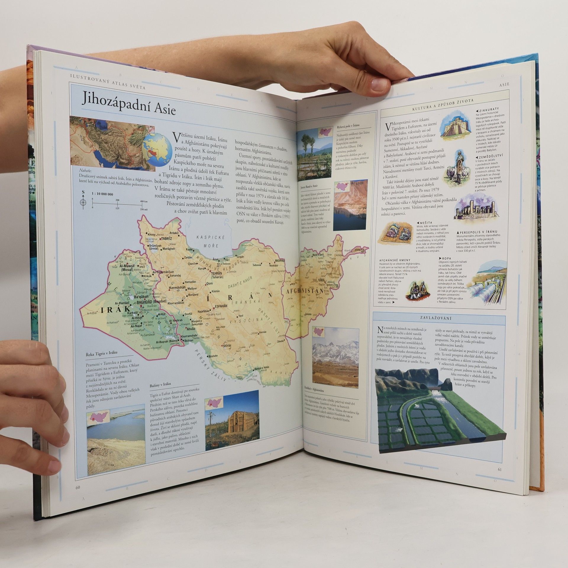 Elisabeth Sackett Ilustrovaný atlas světa svět v obrazech