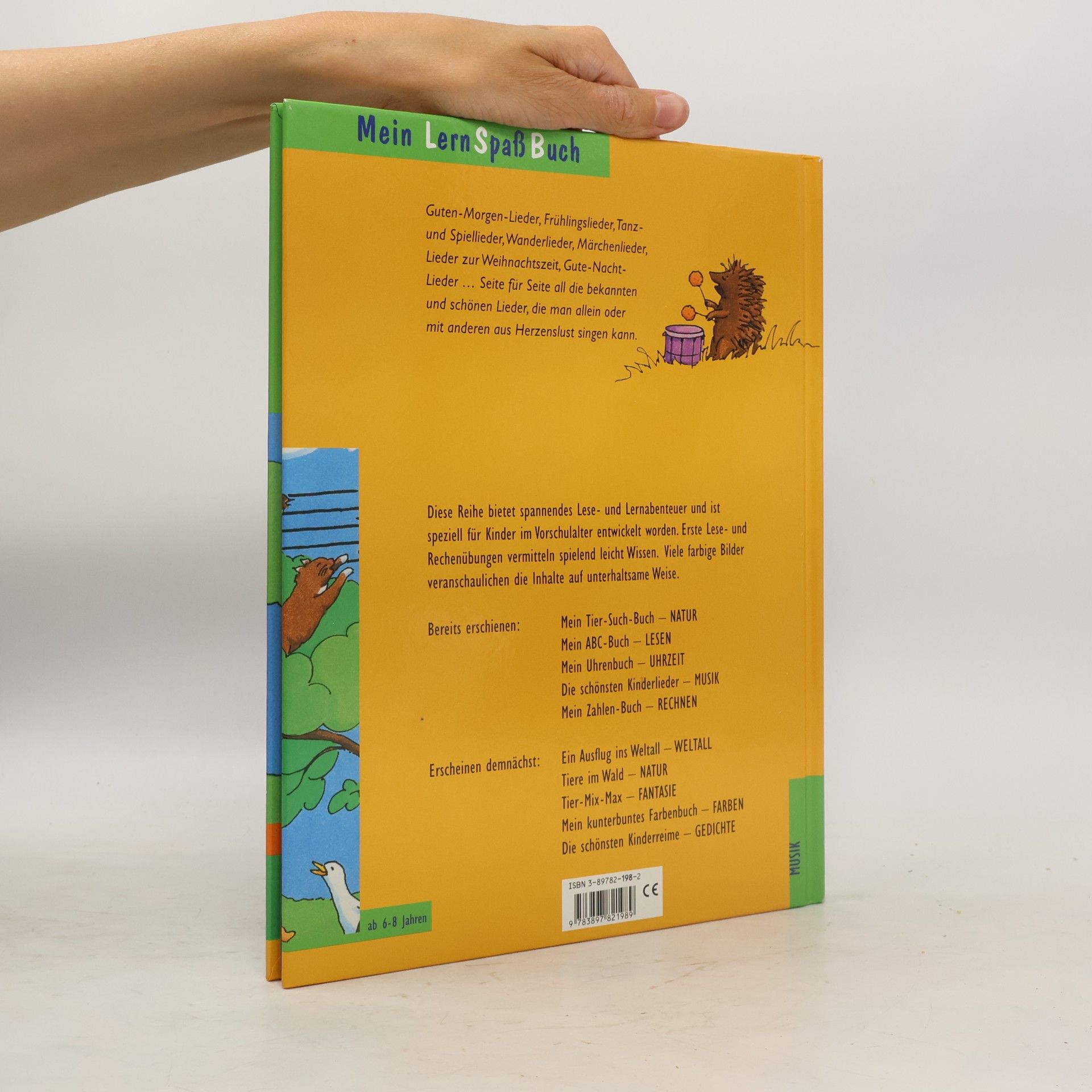Mein Lernspaßbuch: Die schönsten Kinderlieder
