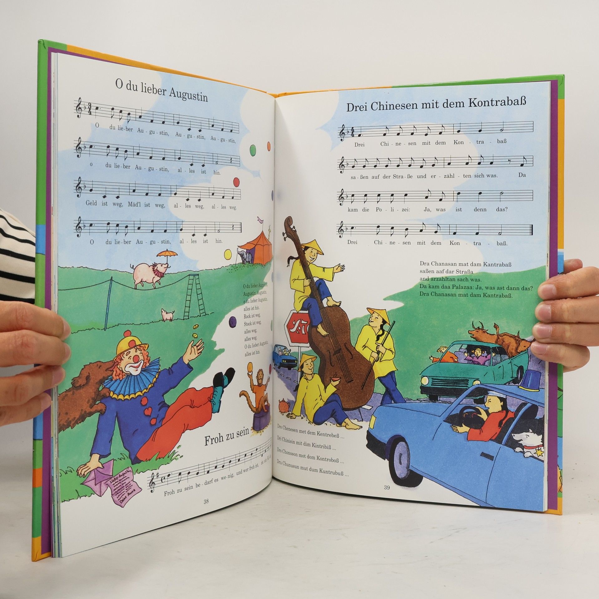 Mein Lernspaßbuch: Die schönsten Kinderlieder
