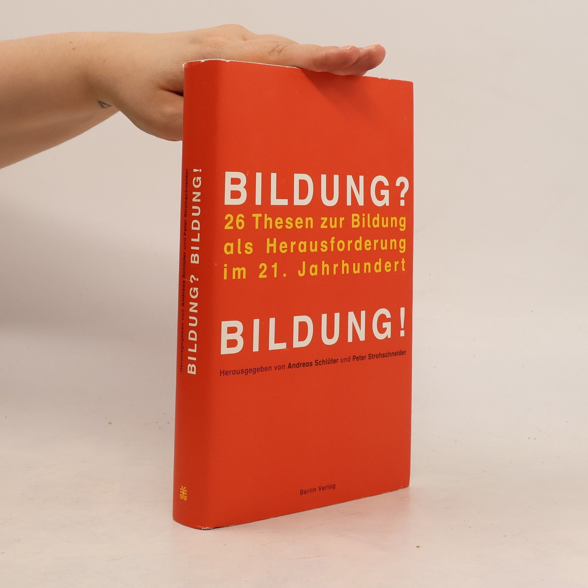 Andreas Schlüter Bildung? Bildung!