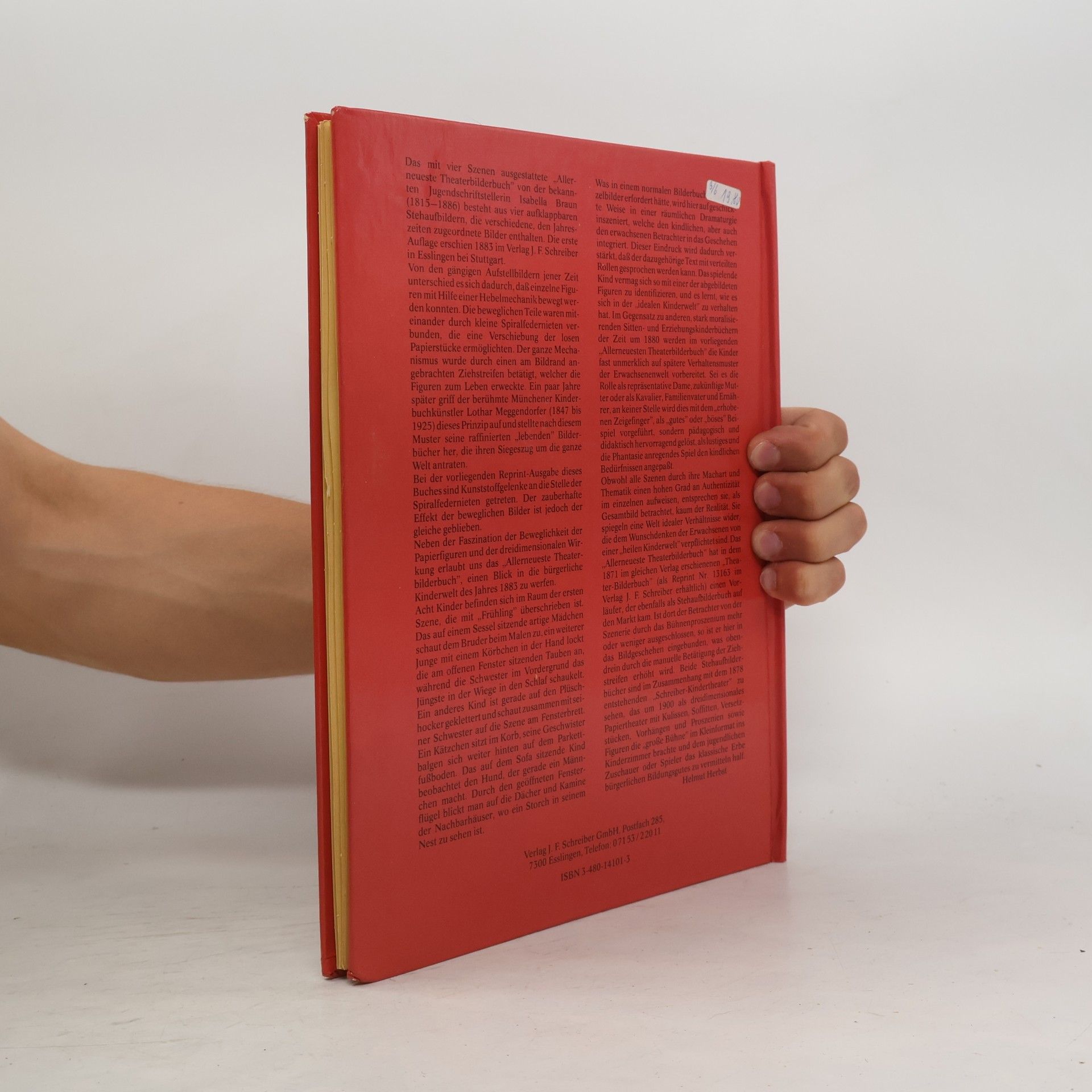 Isabella Braun Allerneuestes Theaterbilderbuch mit beweglichen Figuren