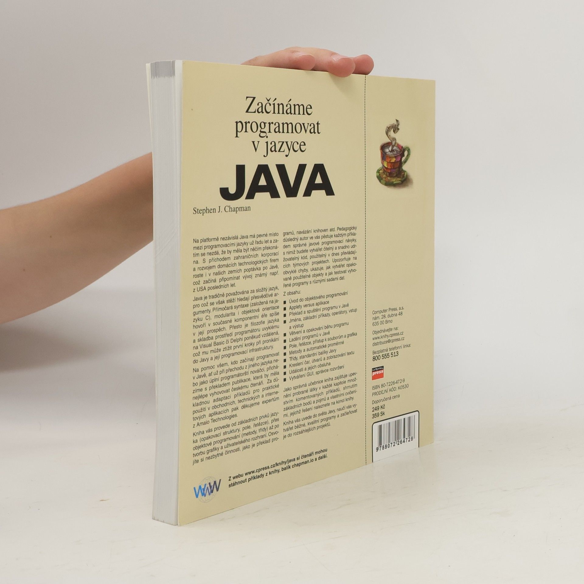 Stephen J. Chapman Začínáme programovat v jazyce Java