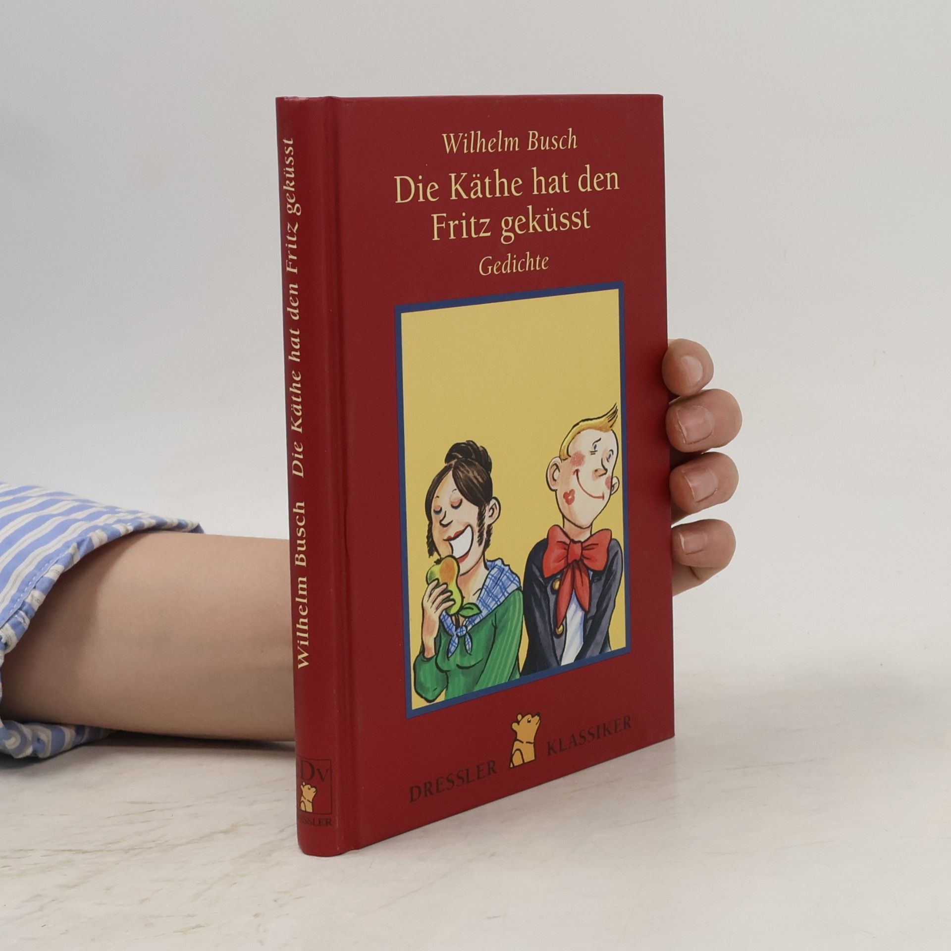 Wilhelm Busch Die Käthe hat den Fritz geküsst