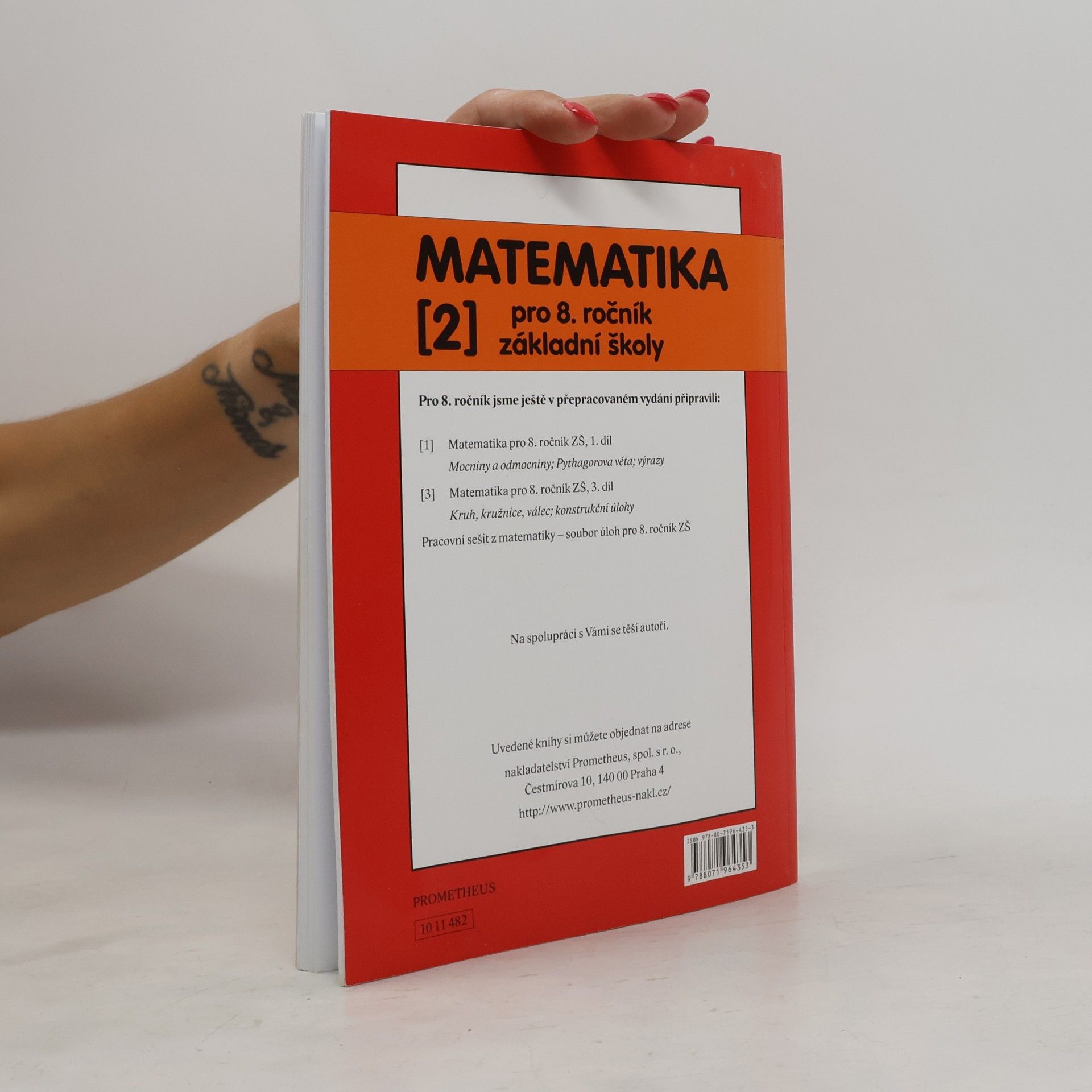 Oldřich Odvárko Matematika pro 8.ročník základní školy 2.díl