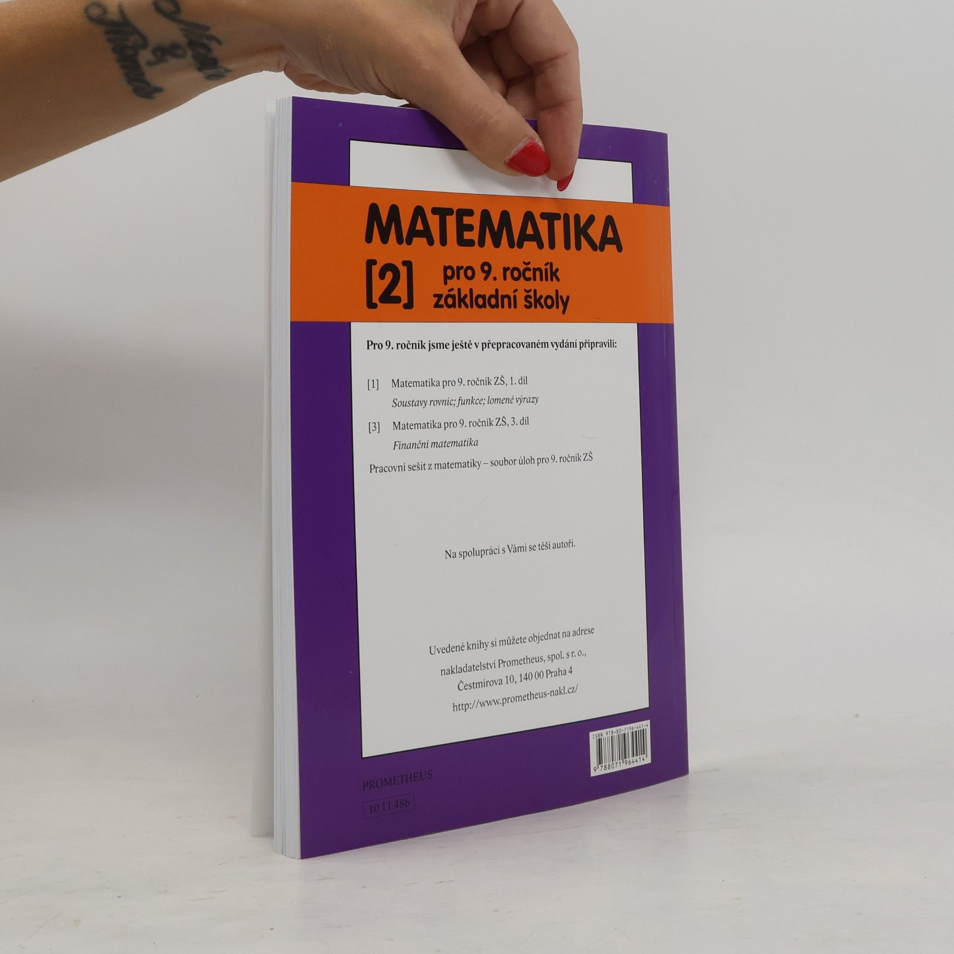 Oldřich Odvárko Matematika pro 9. ročník ZŠ, 2. díl - Jehlan, kužel, koule, Podobnost, Goniometrické funkce
