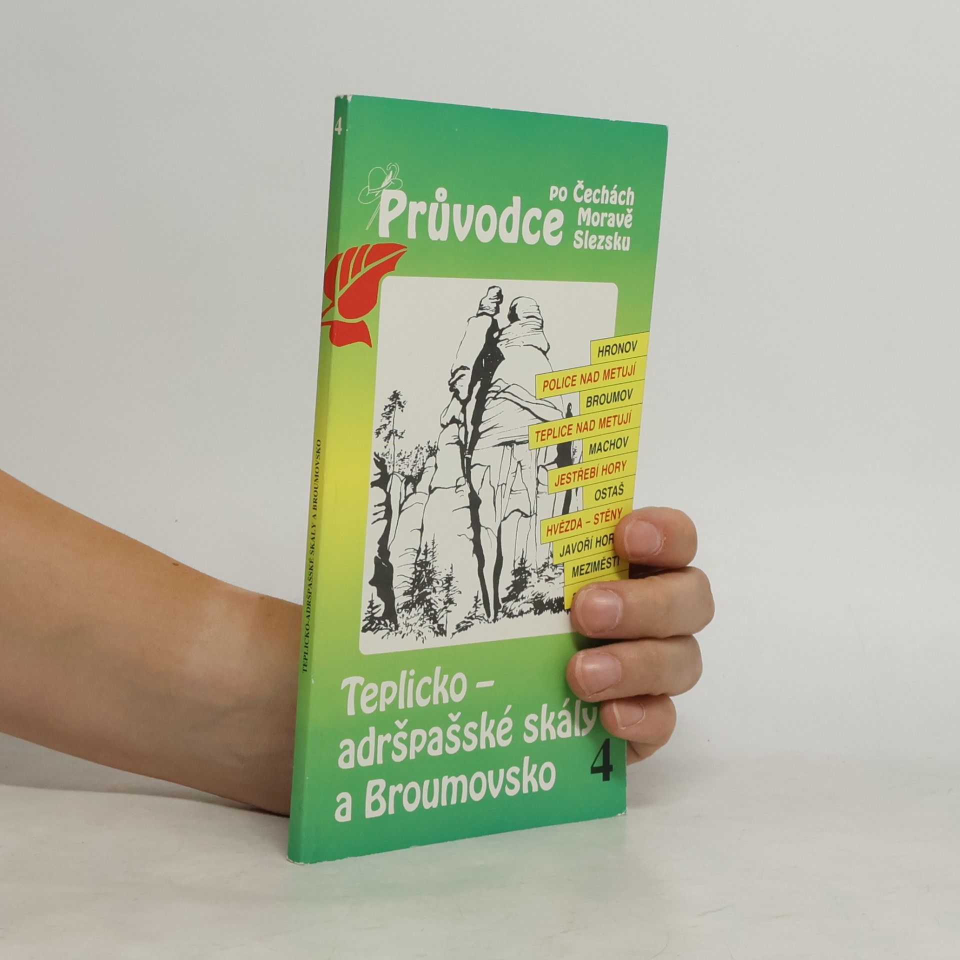 Petr David Průvodce po Čechách, Moravě, Slezsku. Teplicko-adršpašské skály a Broumovsko 4