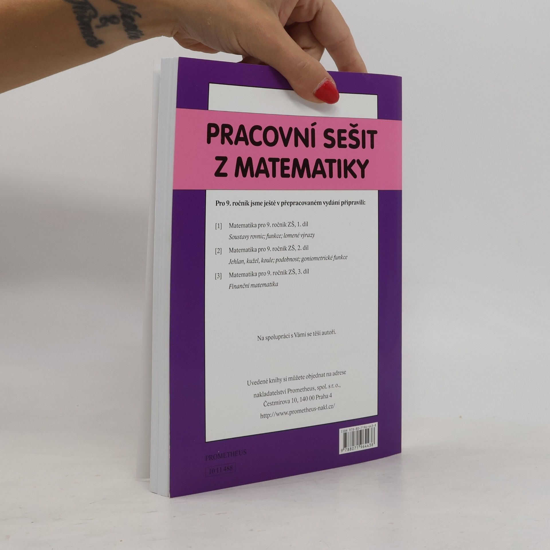 Oldřich Odvárko Pracovní sešit z matematiky - soubor úloh pro 9. ročník základní školy