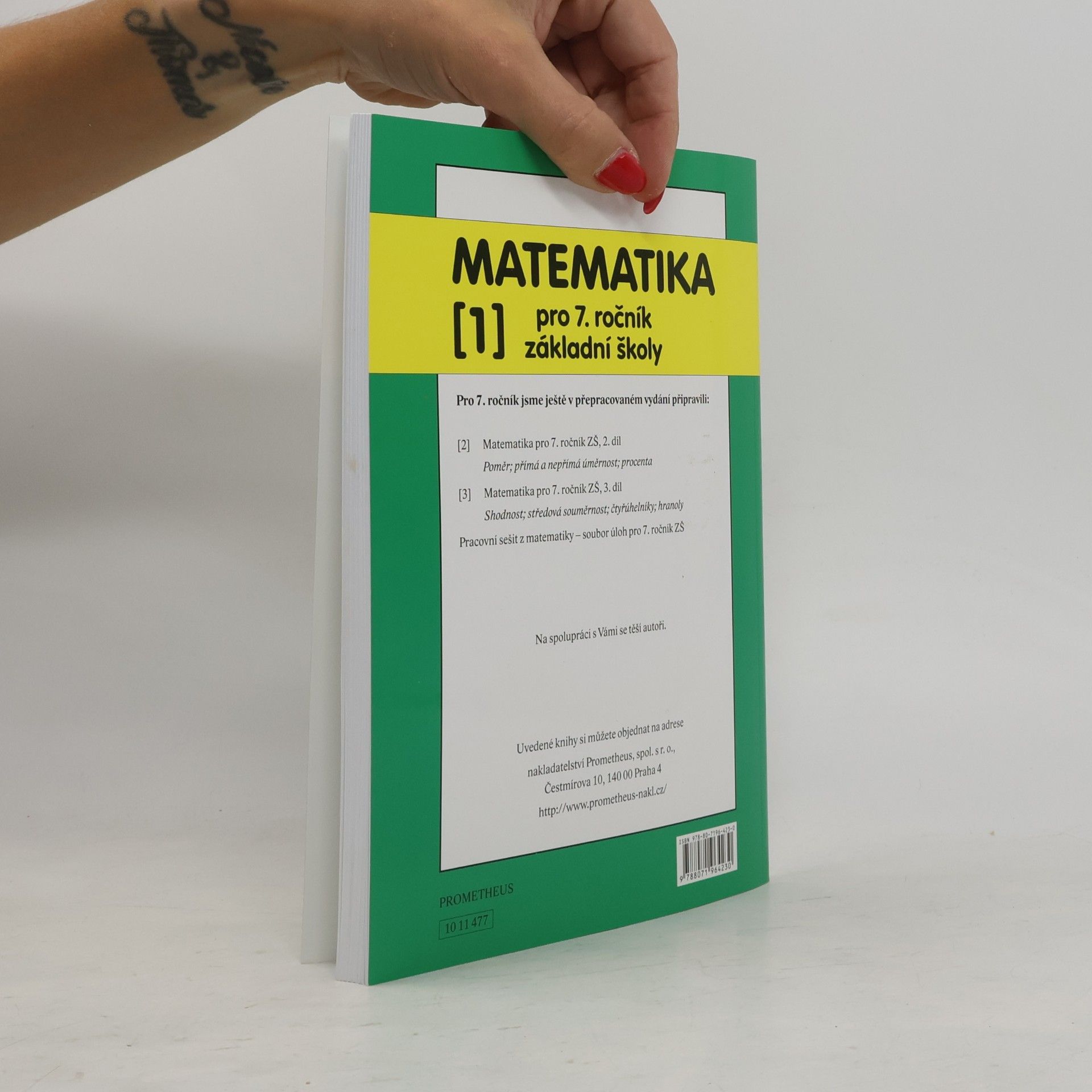 Oldřich Odvárko Matematika pro 7. ročník základní školy 1. Zlomky, celá čísla, racionální čísla