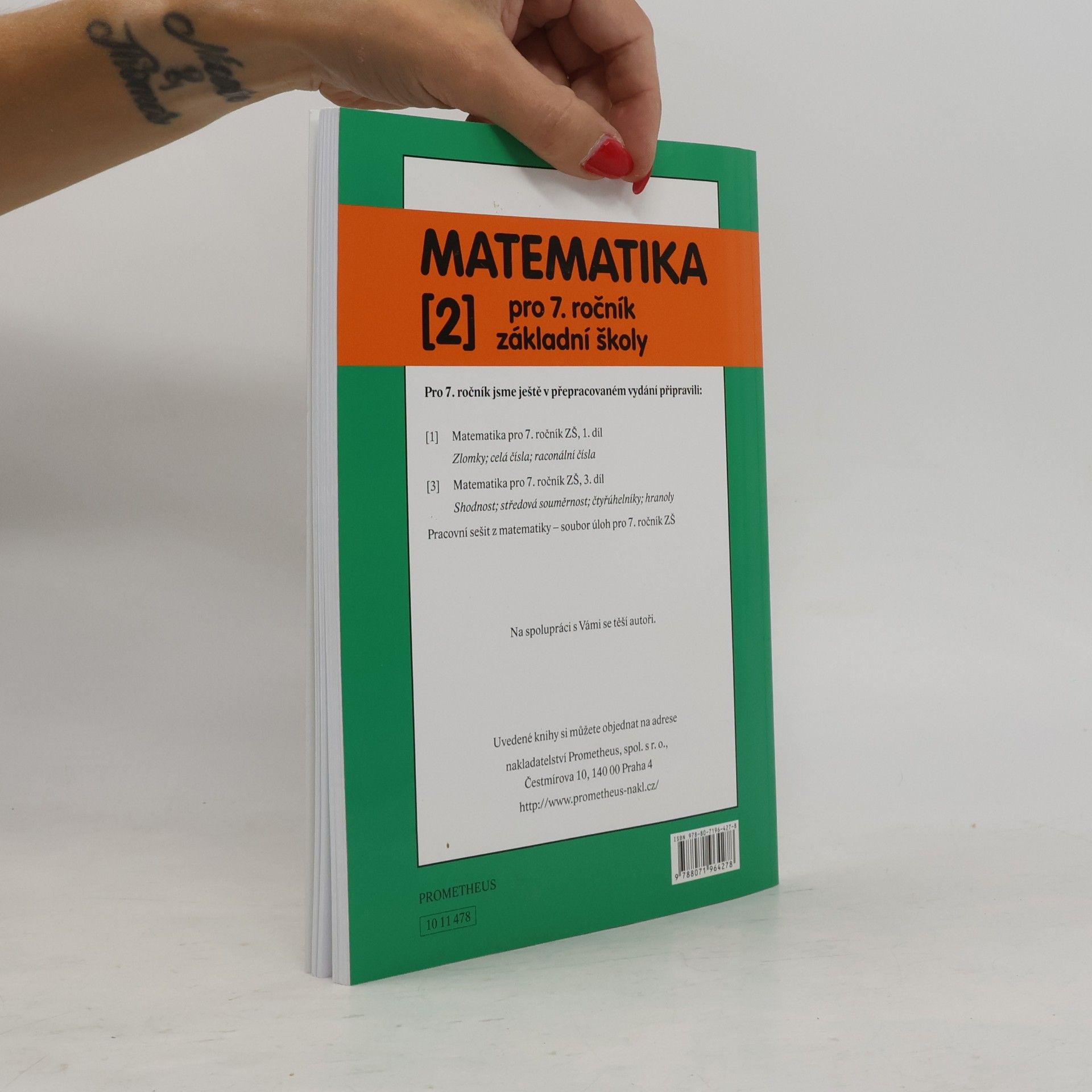 Oldřich Odvárko Matematika pro 7.ročník základní školy 2.díl