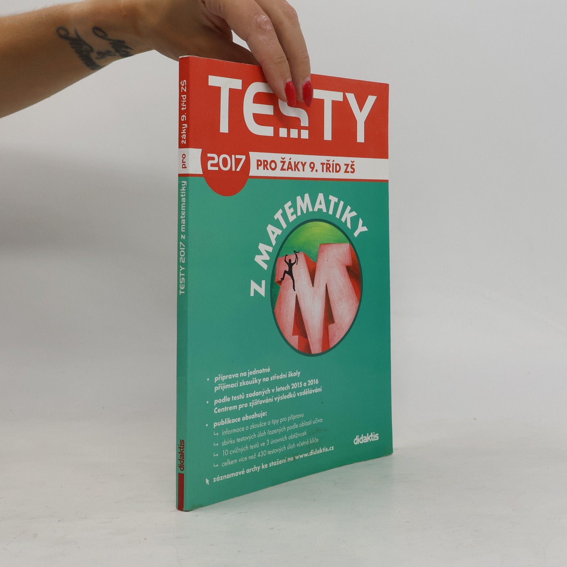 Testy 2017 z matematiky pro žáky 9. tříd ZŠ