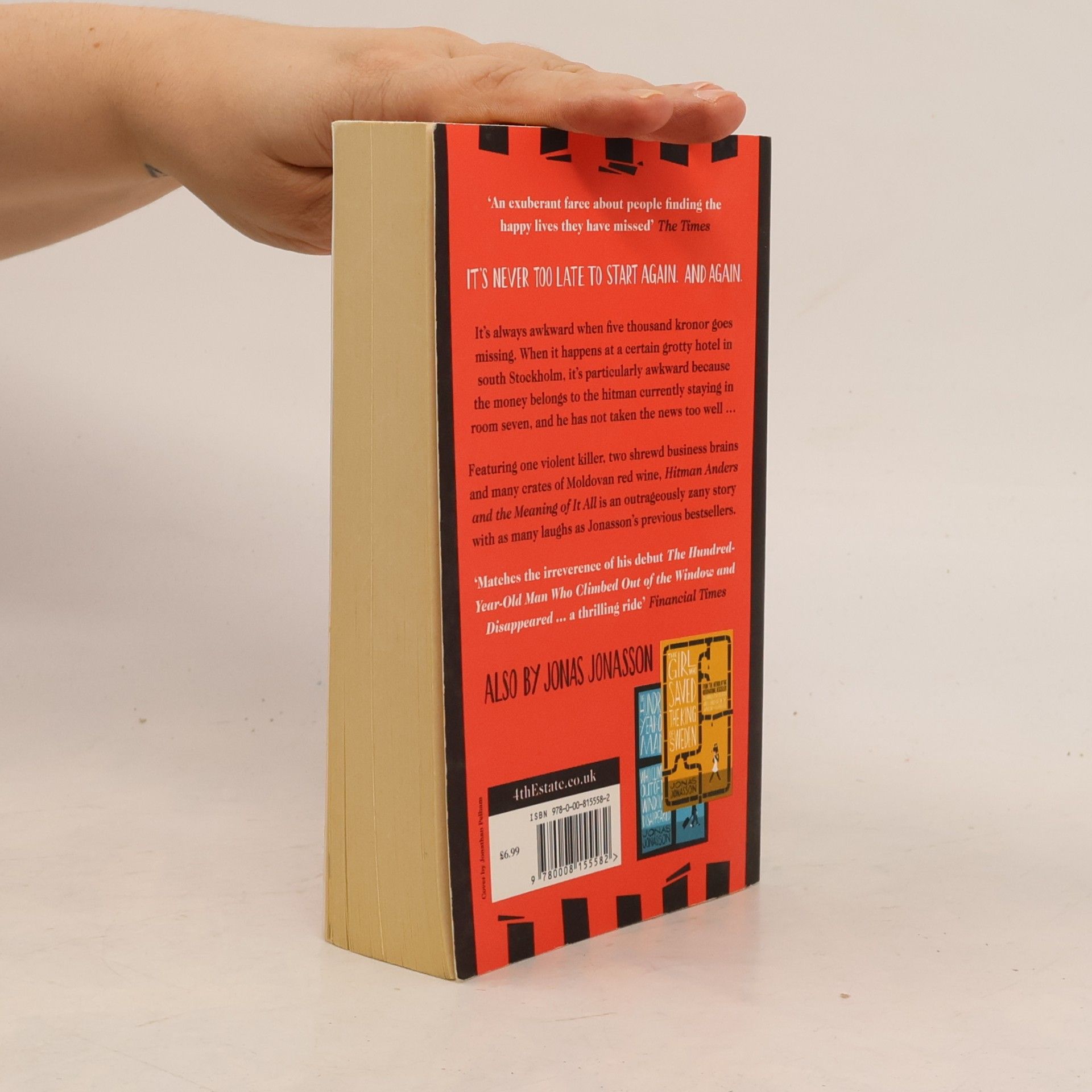 Jonas Jonasson Hitman Anders and the Meaning of it All