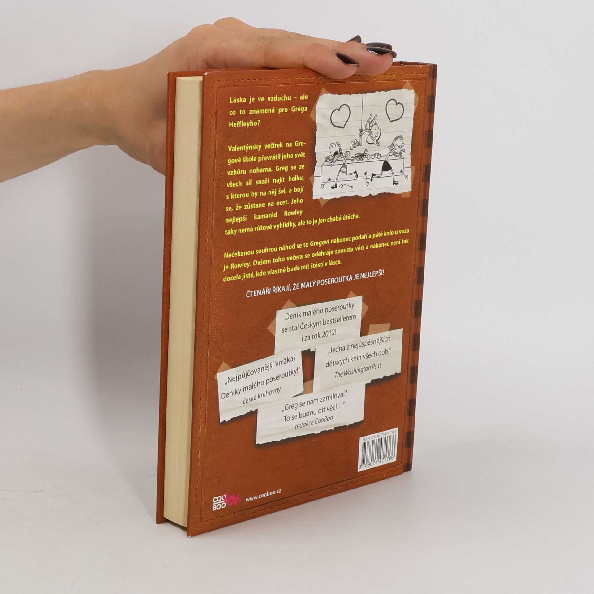 Jeff Kinney Deník malého poseroutky 7. Páté kolo u vozu