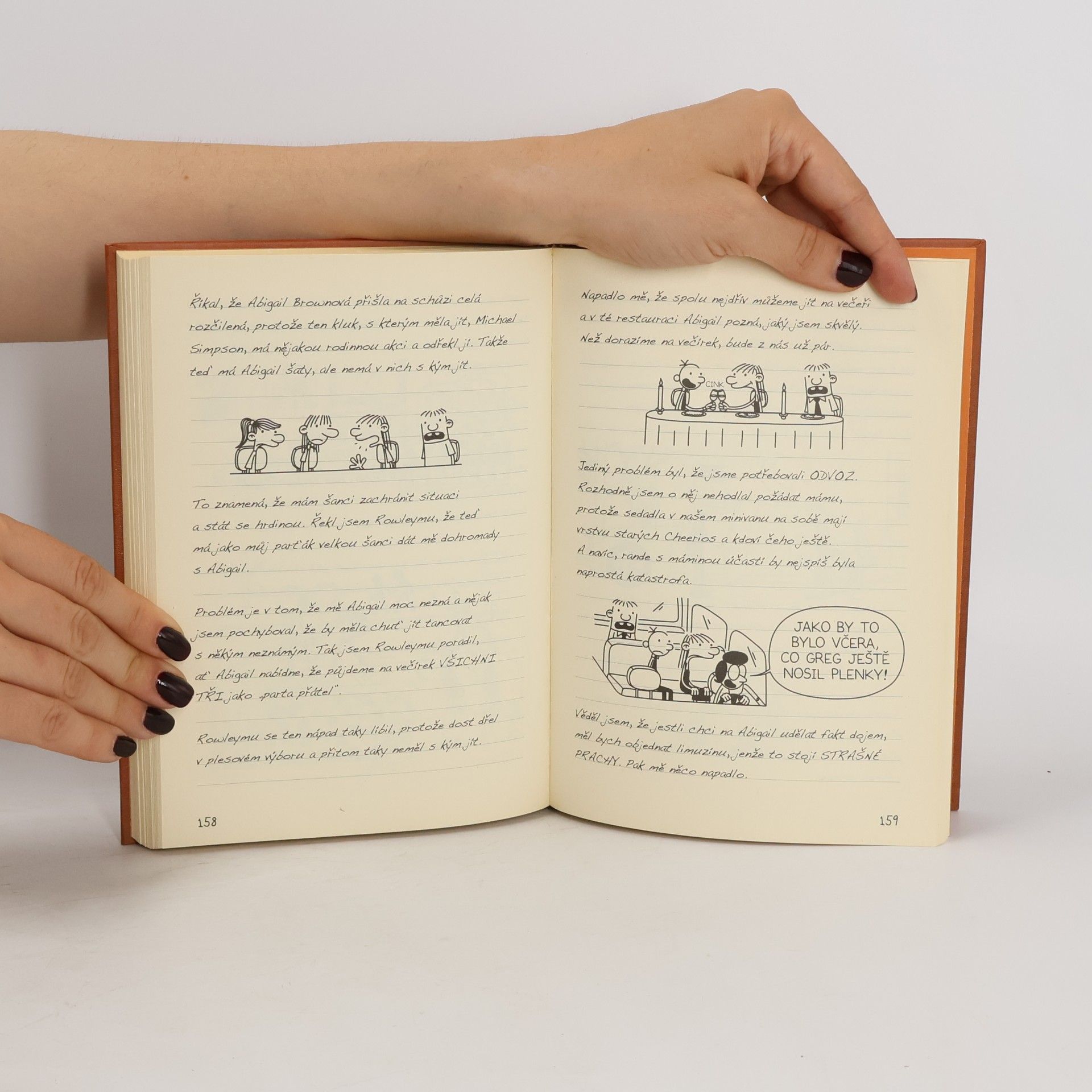 Jeff Kinney Deník malého poseroutky 7. Páté kolo u vozu