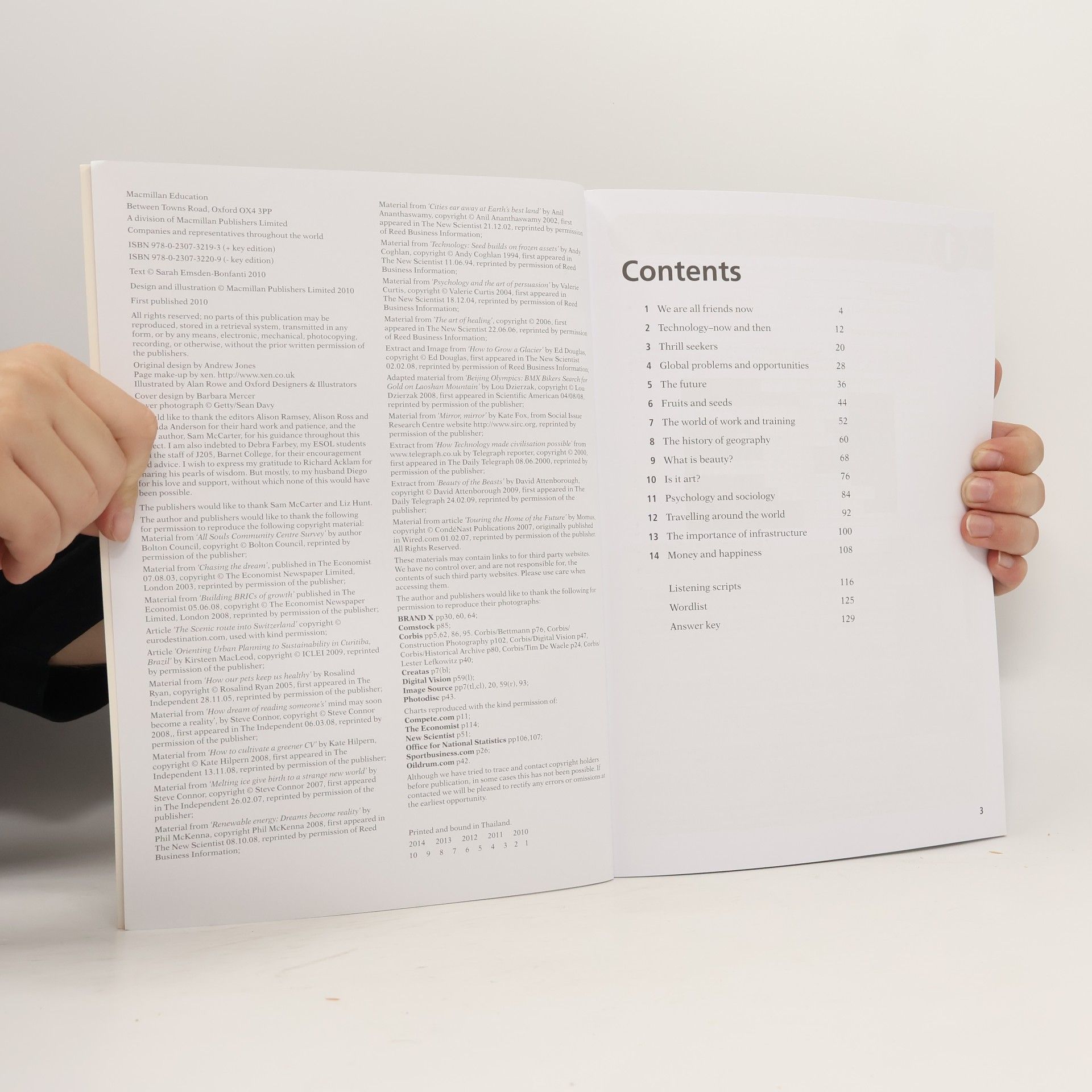 Sam McCarter Ready for IELTS: Workbook Book - Key