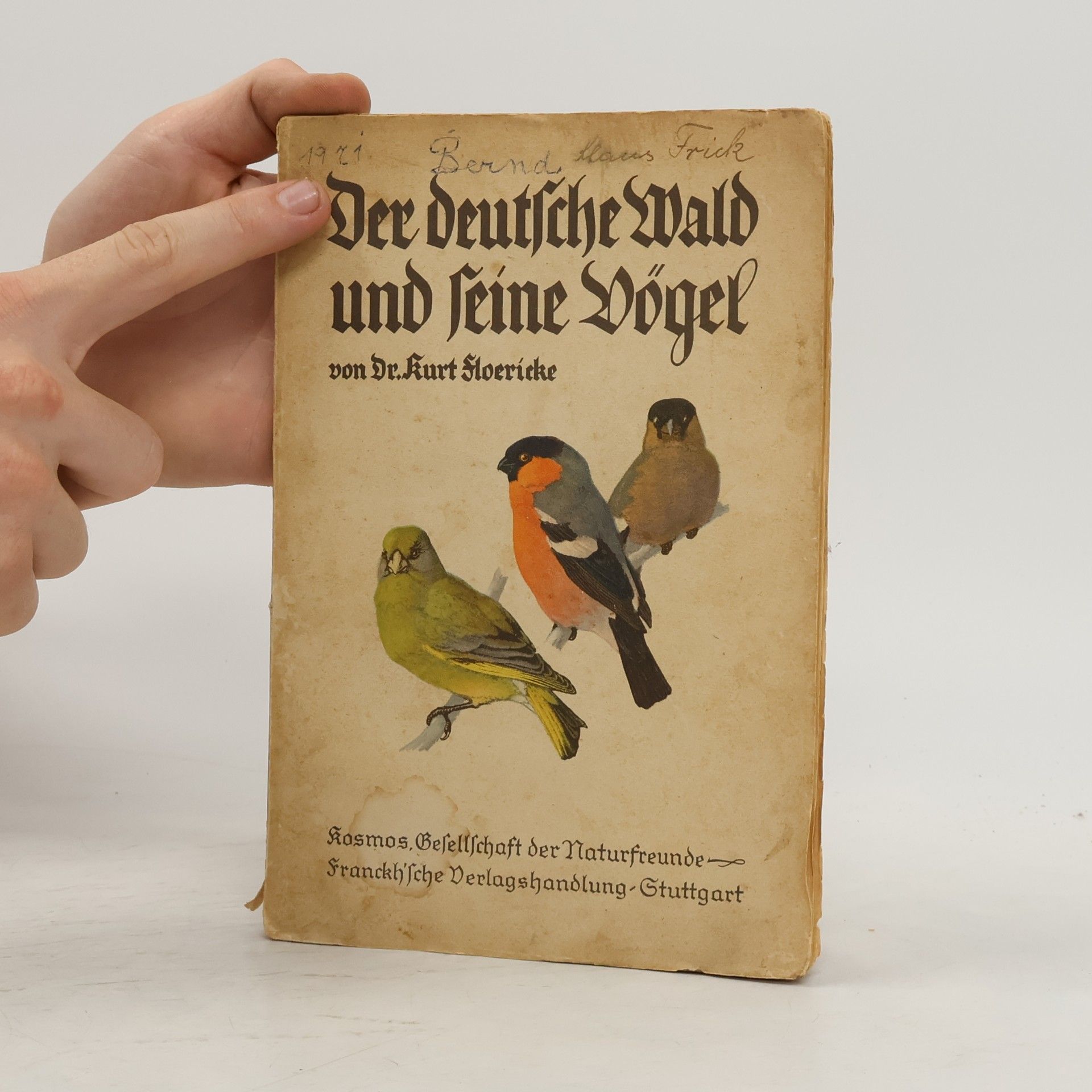 Kurt Ehrenreich Floericke Der deutsche Wald und seine Vögel