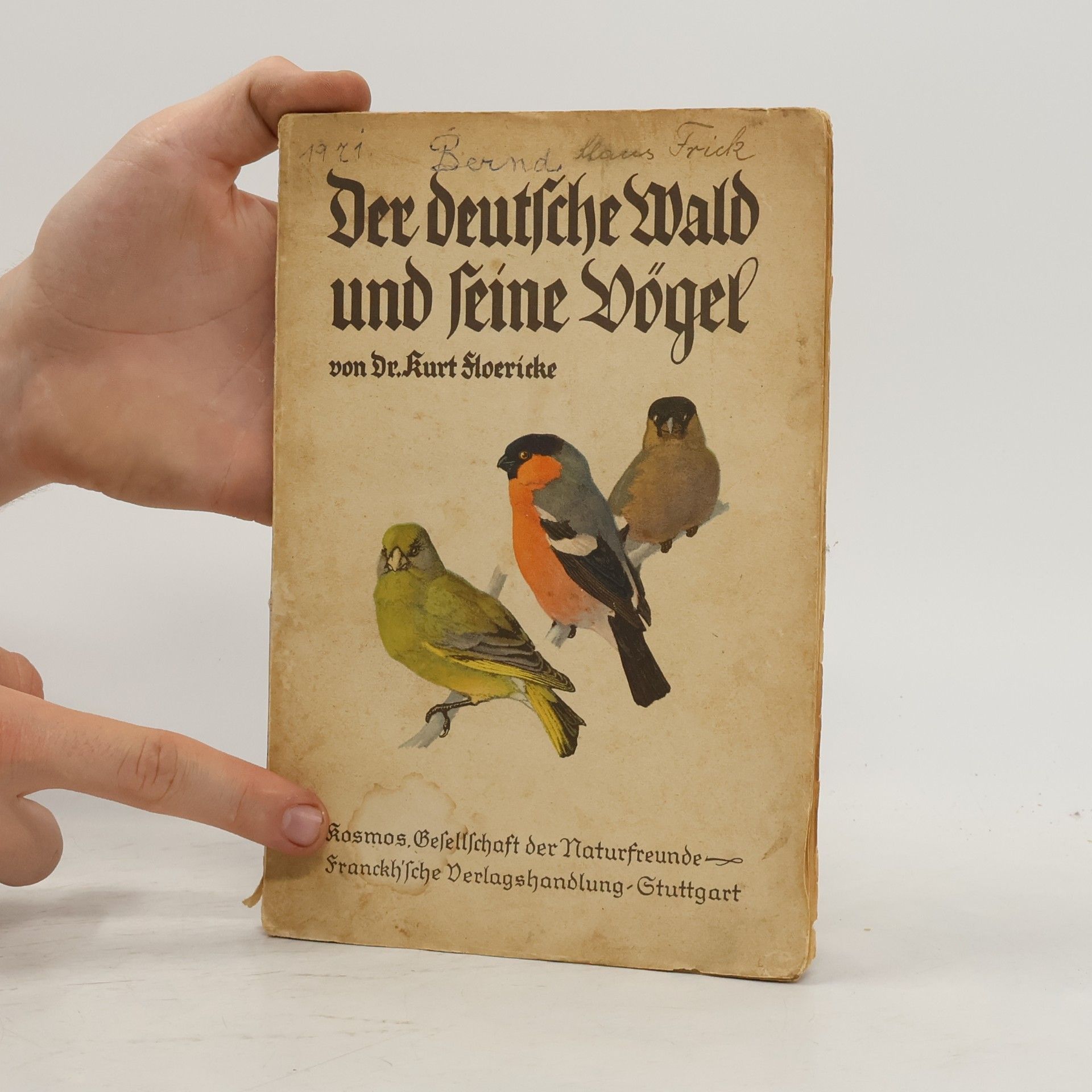 Kurt Ehrenreich Floericke Der deutsche Wald und seine Vögel