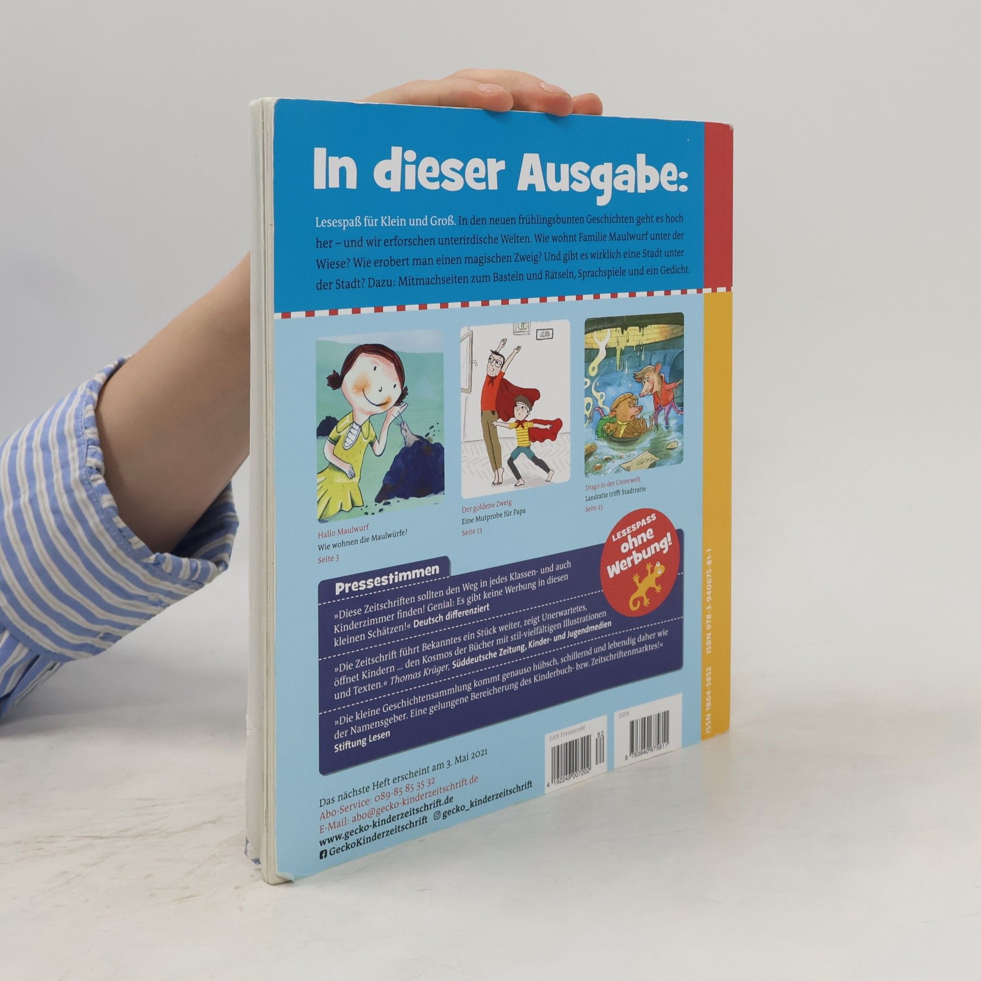 Christa Wißkirchen Gecko Kinderzeitschrift Band 82