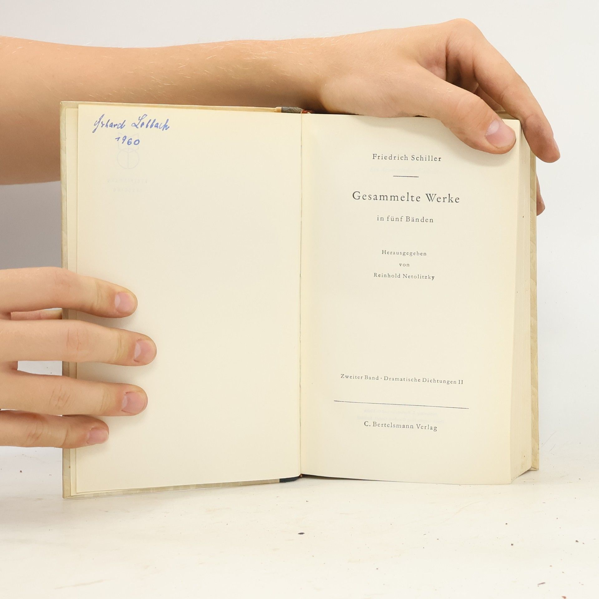 Friedrich Schiller Friedrich Schiller Gesammelte Werke in fünf Bänden 2