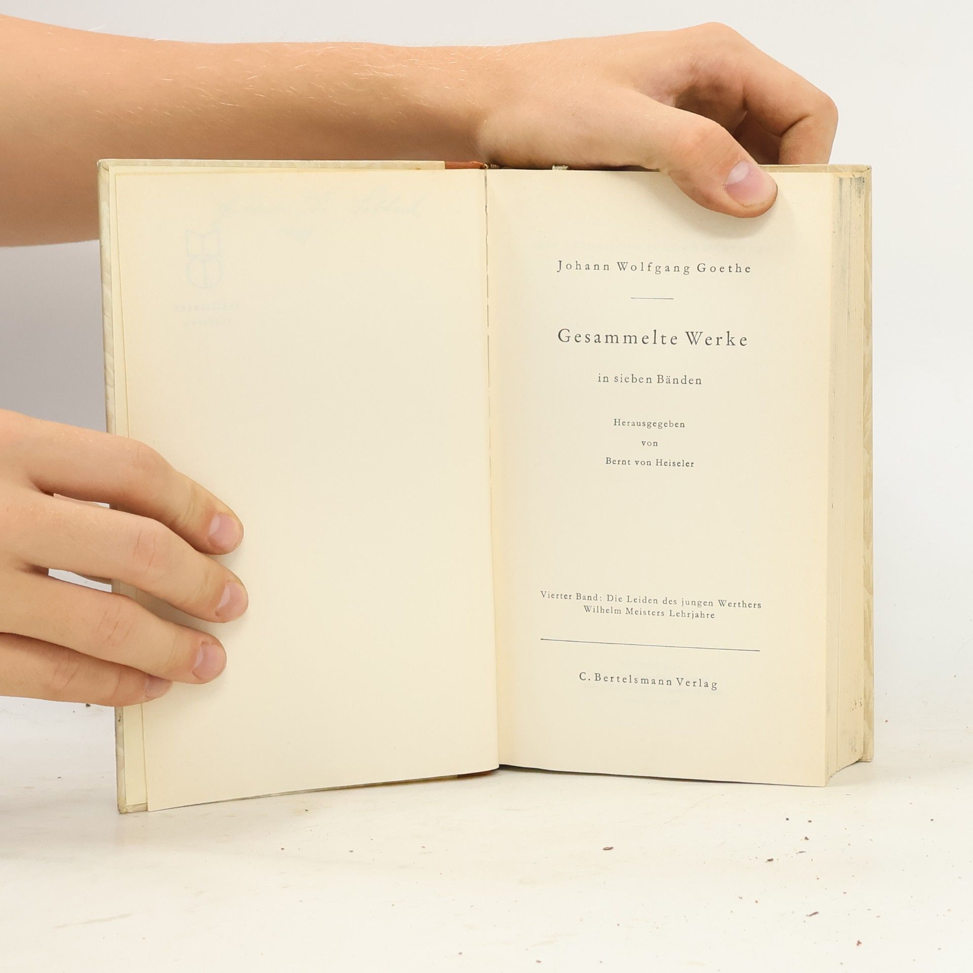 Johann Wolfgang von Goethe Gesammelte Werke 4