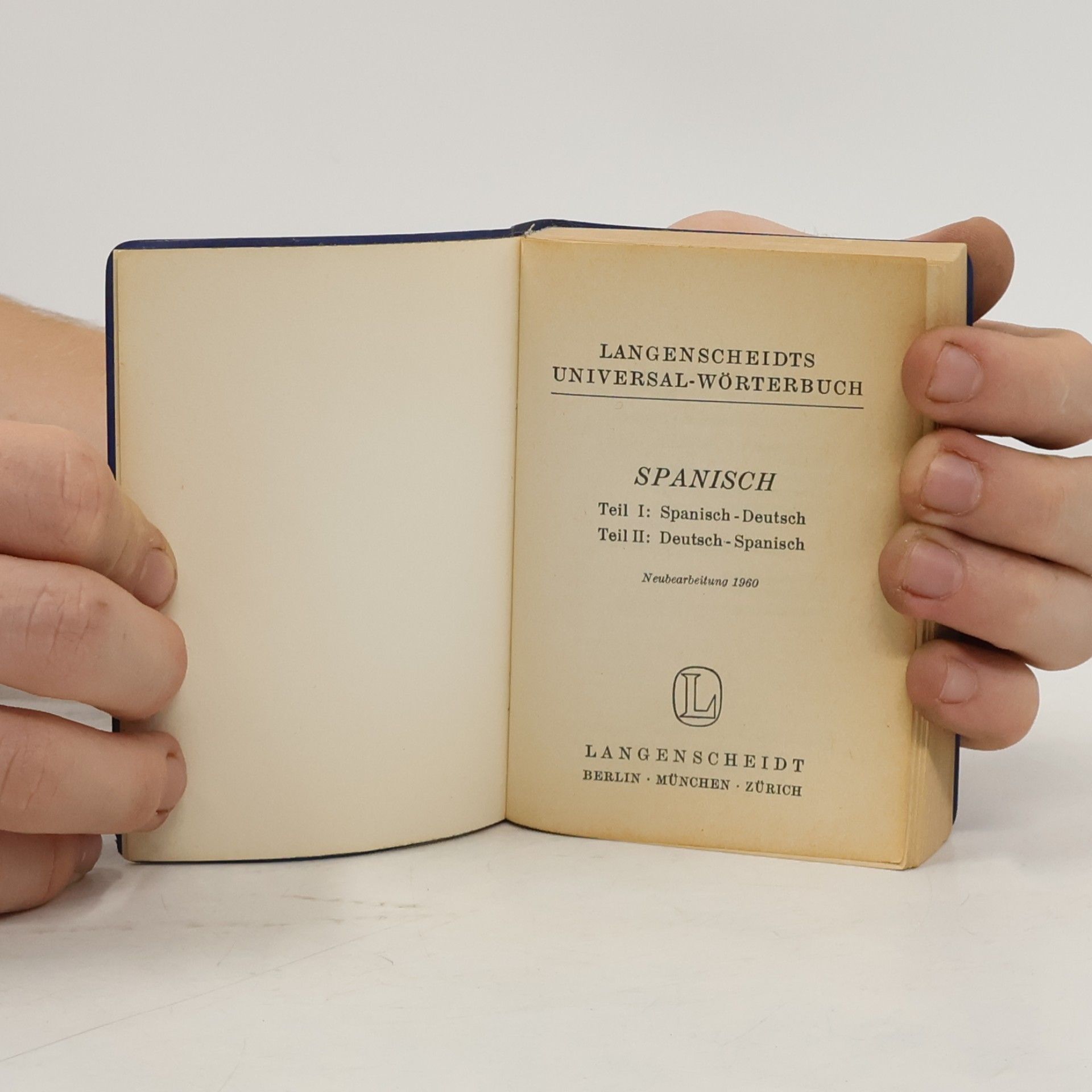 Collectif d'auteurs Langenscheidts Universal-Wörterbuch. Spanisch-Deutsch, Deutsch-Spanisch