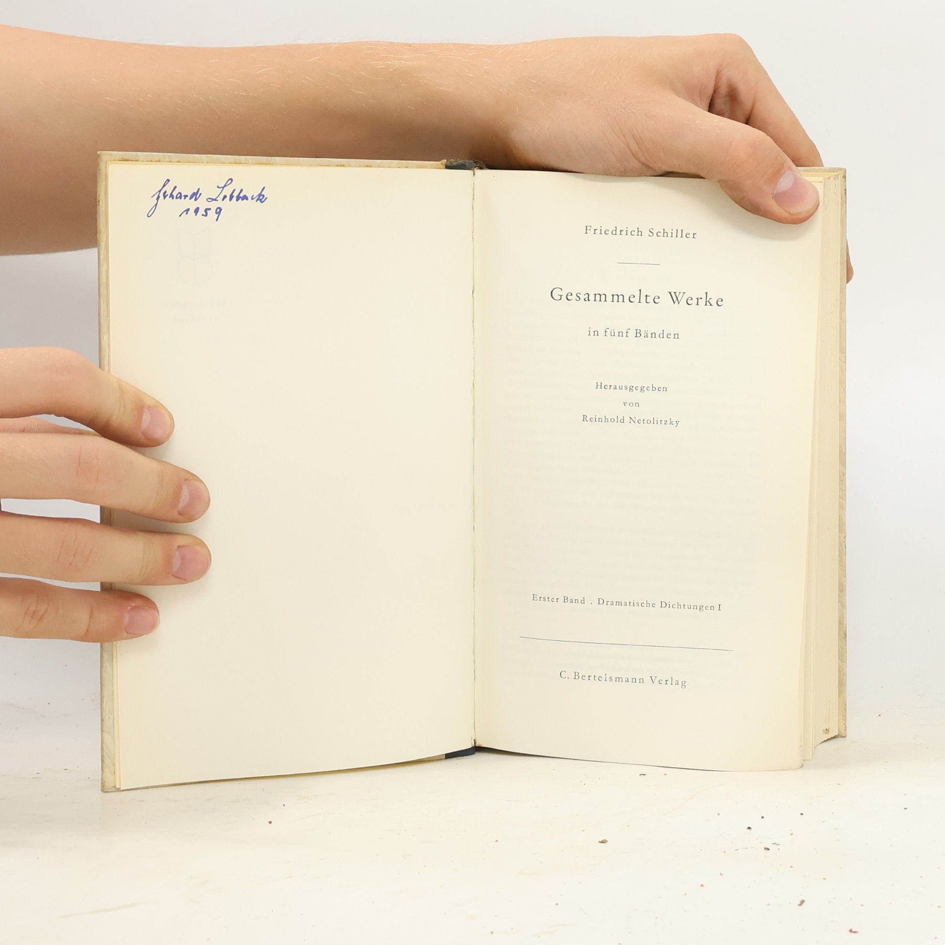 Friedrich Schiller Friedrich Schiller Gesammelte Werke in fünf Bänden 1