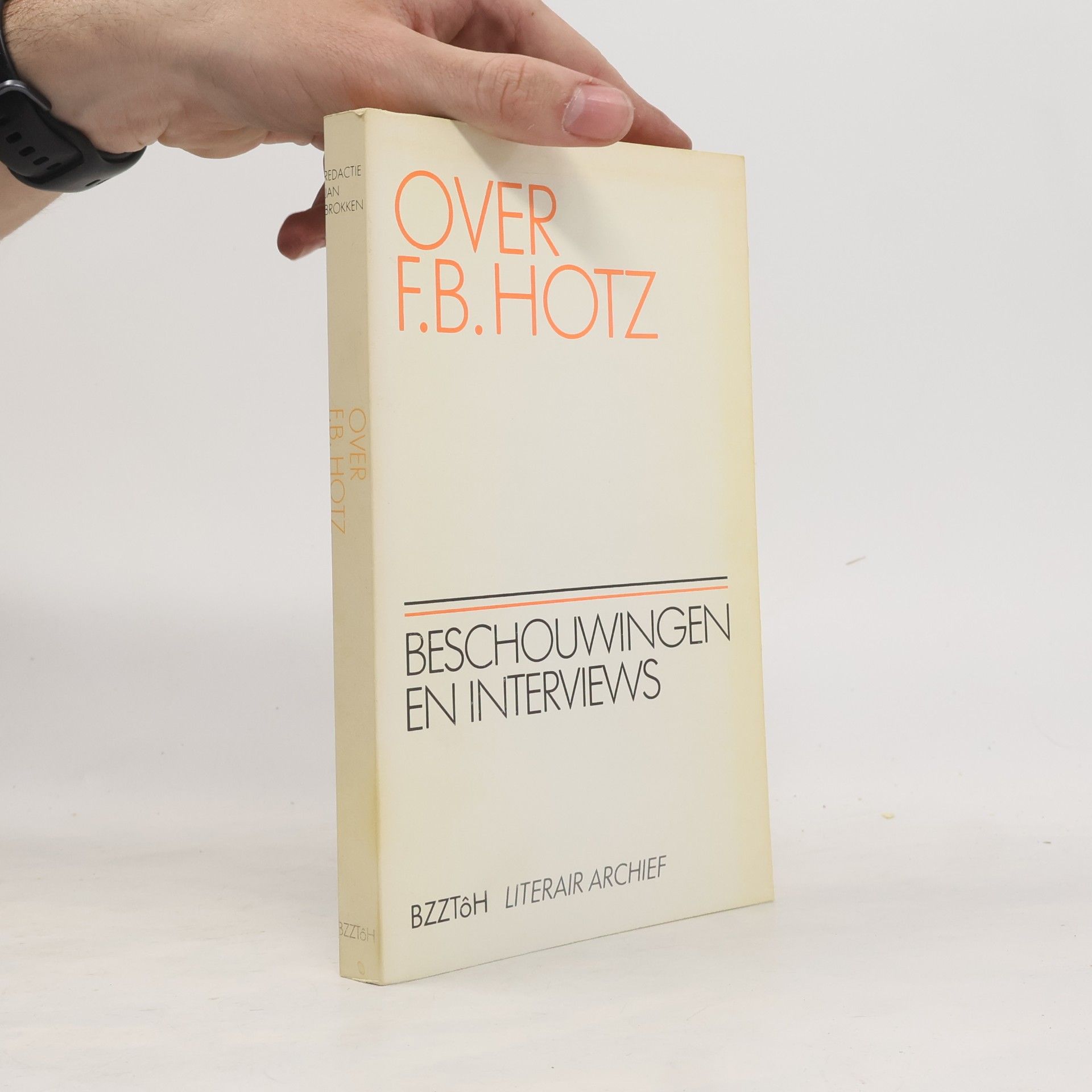 Jan Brokken BZZTôH literair archief: Over F.B. Hotz