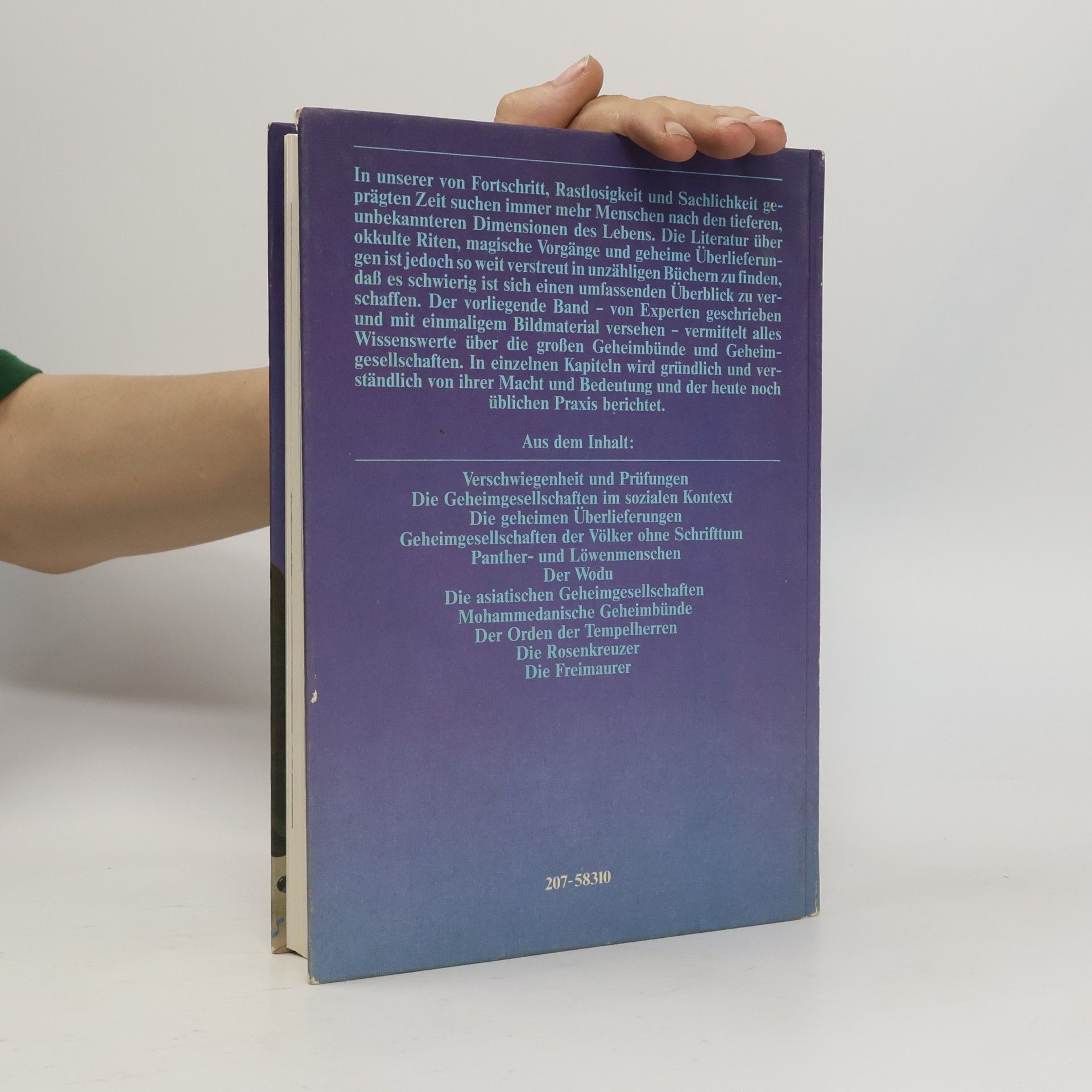 Various authors Die grossen Geheimbünde