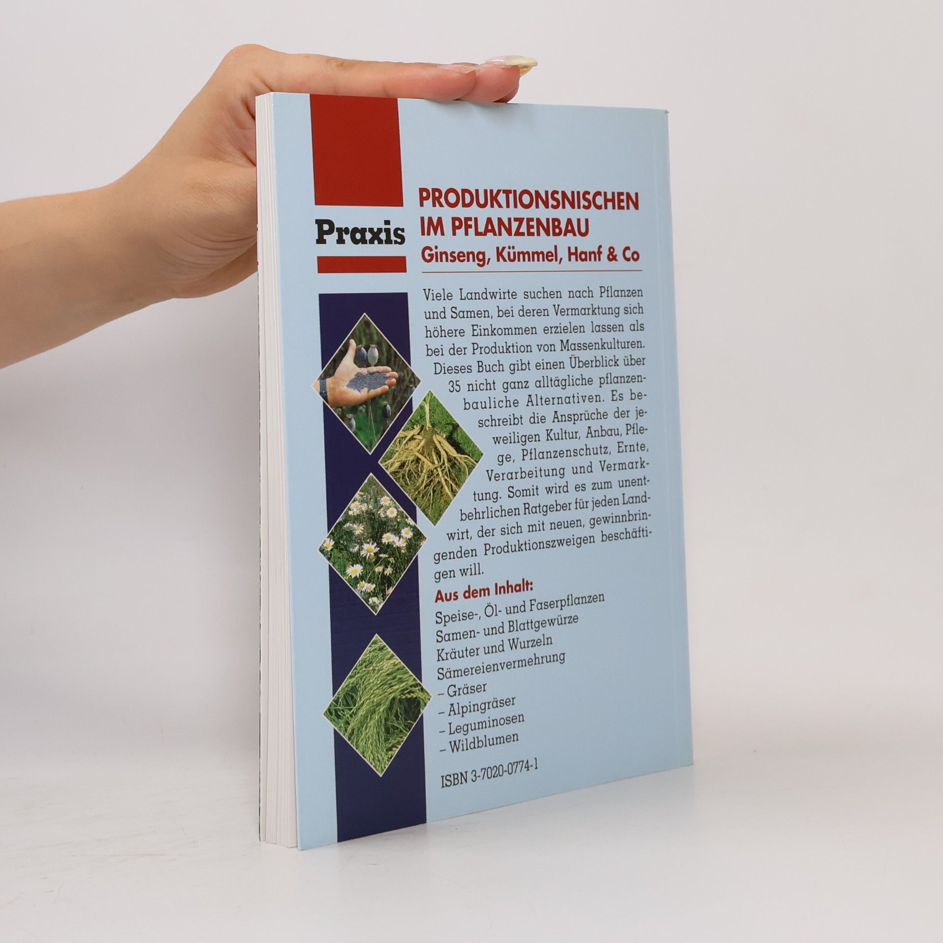 Helmut Buchgraber Produktionsnischen im Pflanzenbau