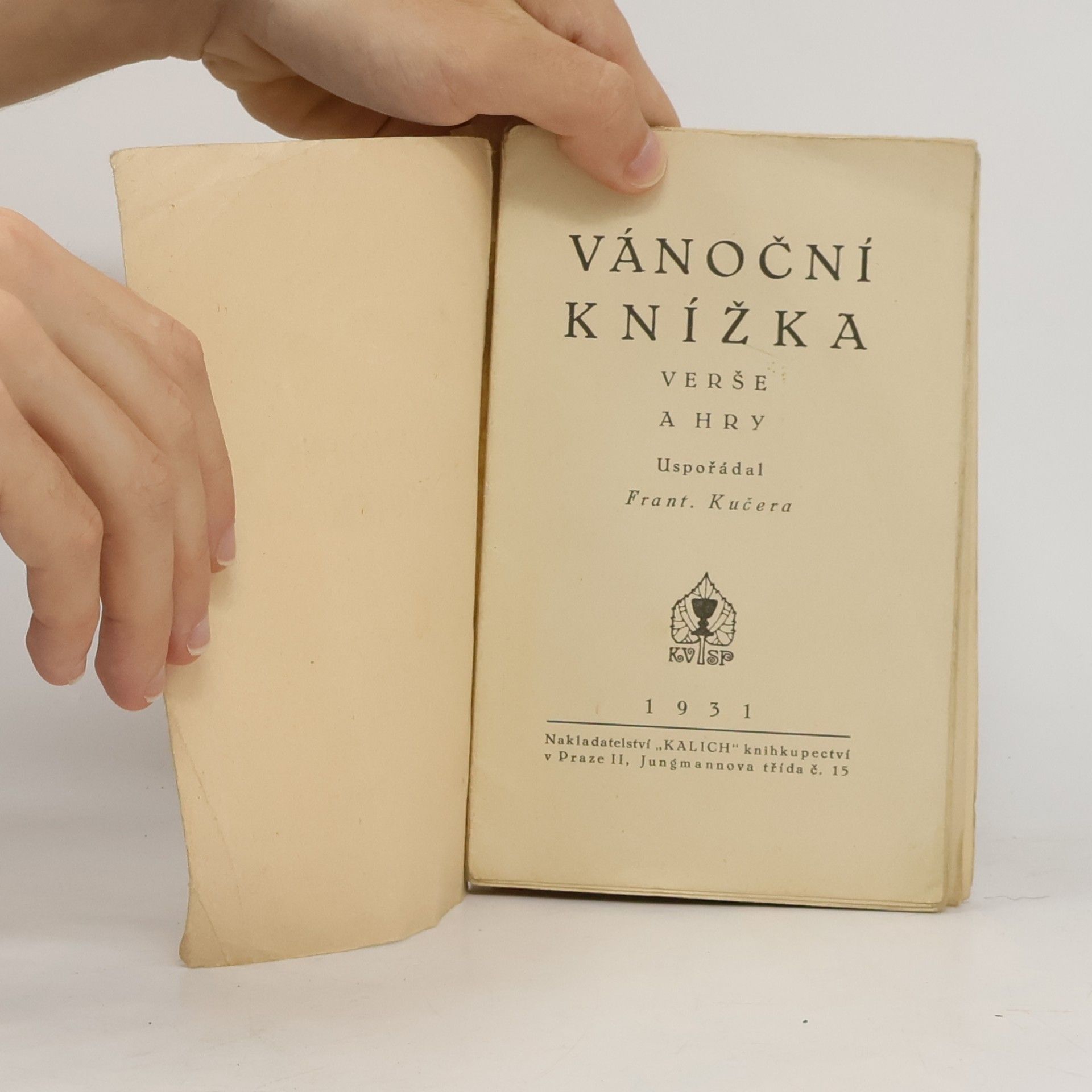 František Kučera Vánoční knížka