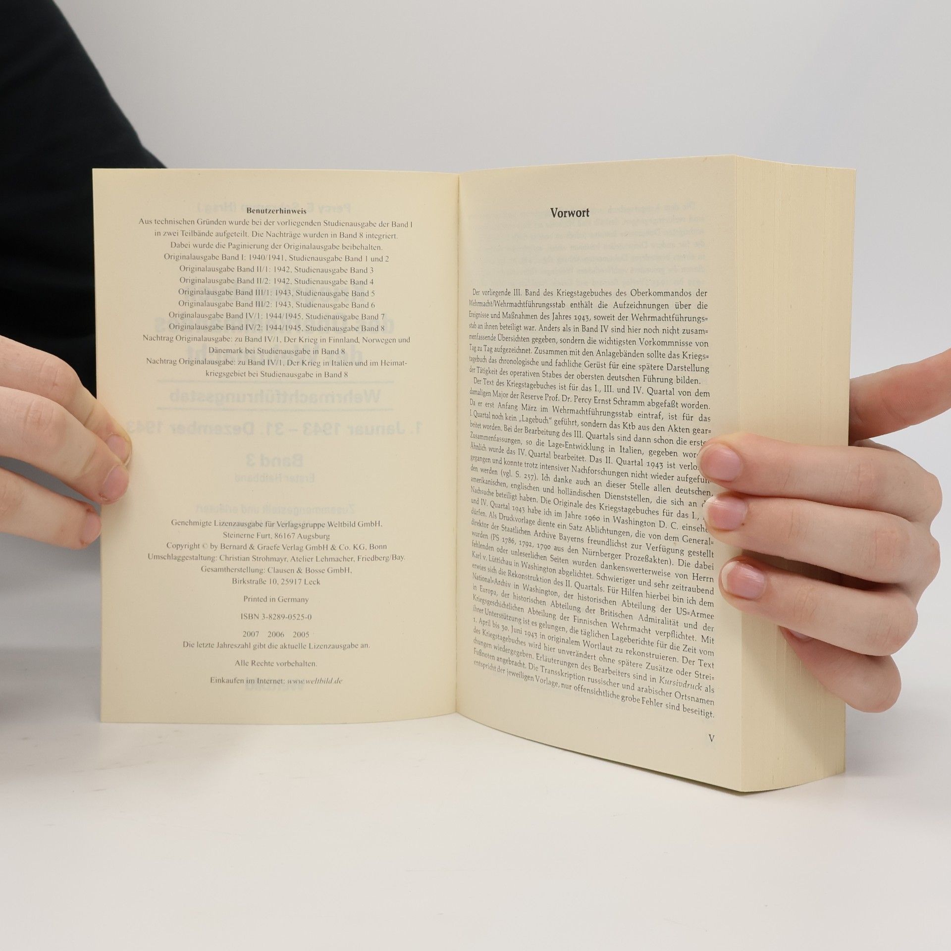 Percy Ernst Schramm Kriegstagebuch des OKW 1943. Band 3. Teilband 1