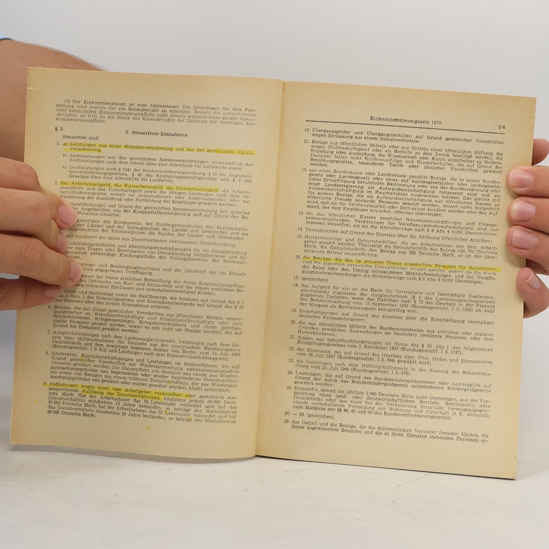Autorenkollektiv Wichtige Steuergesetze