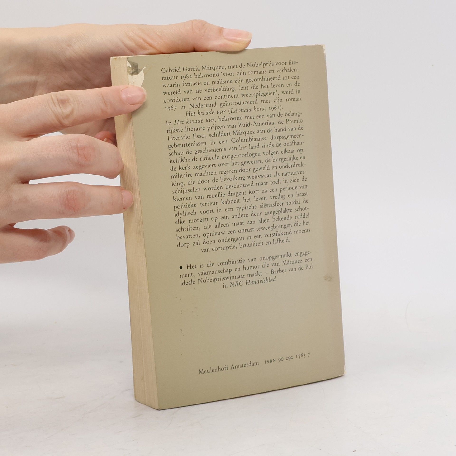 Gabriel García Márquez Meulenhoff Pocket Editie: Het Kwade Uur