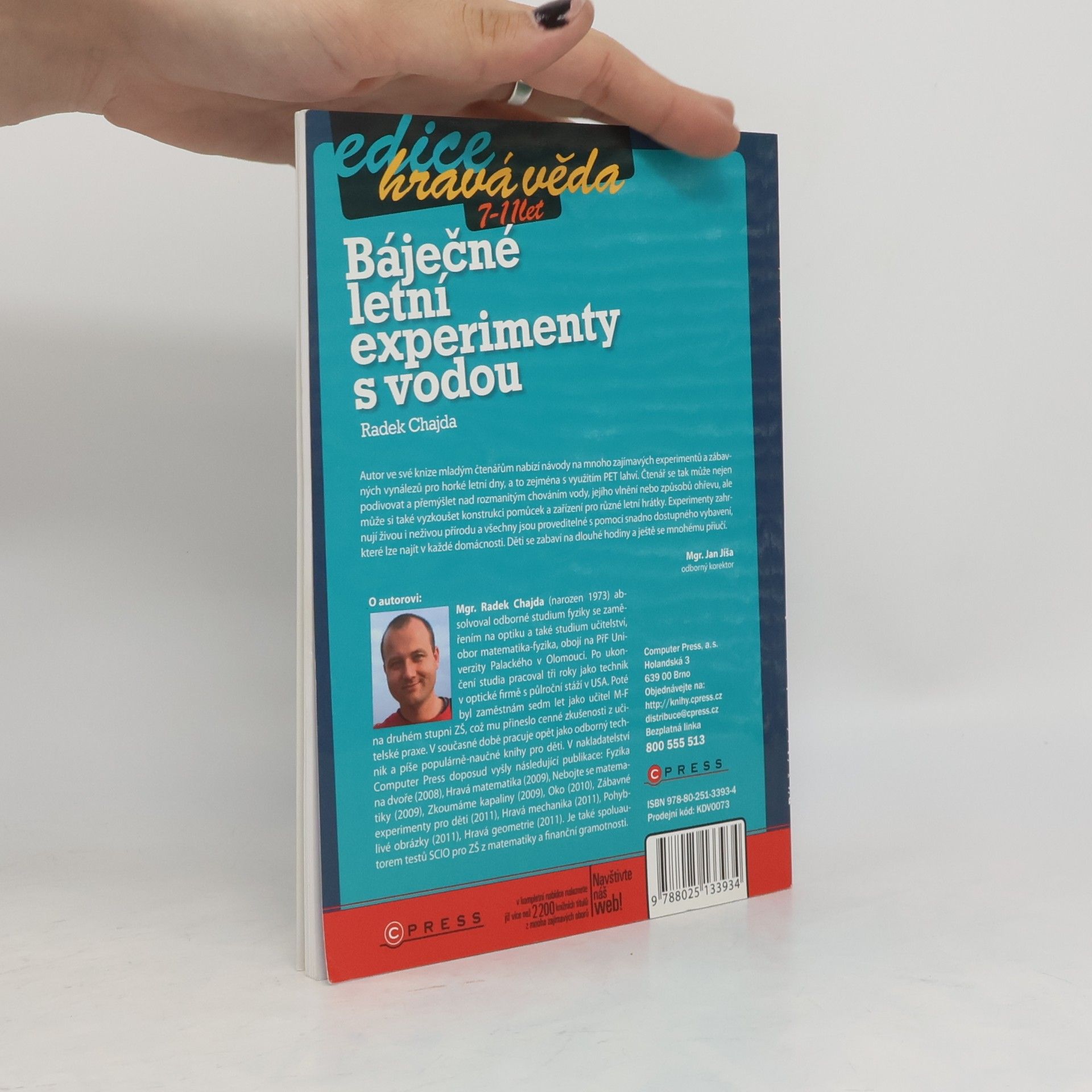 Radek Chajda Báječné letní experimenty s vodou